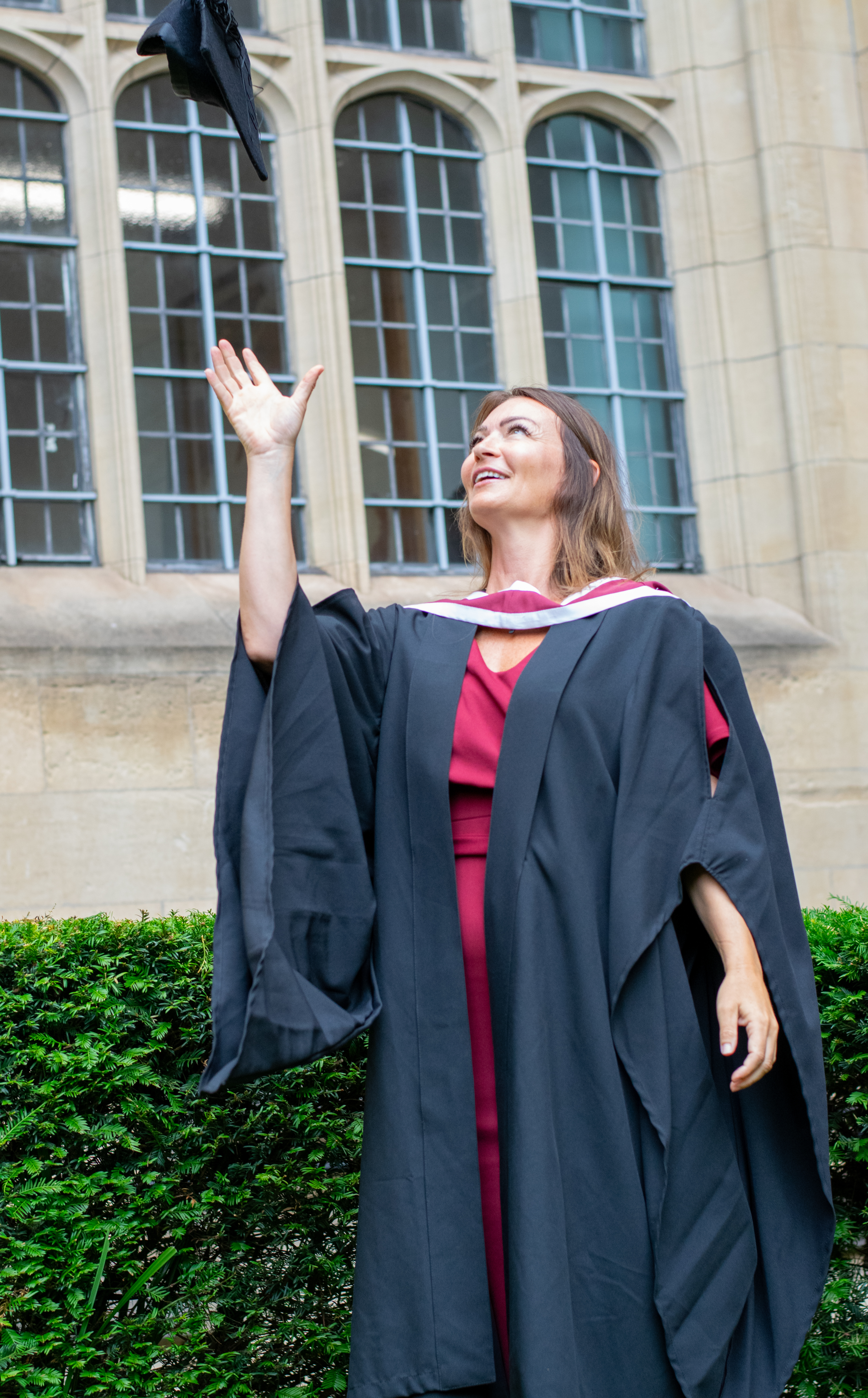 Dr Becs Bradford left school at 15 with no qualifications but never lost her zeal to help others (University of Bristol/PA)