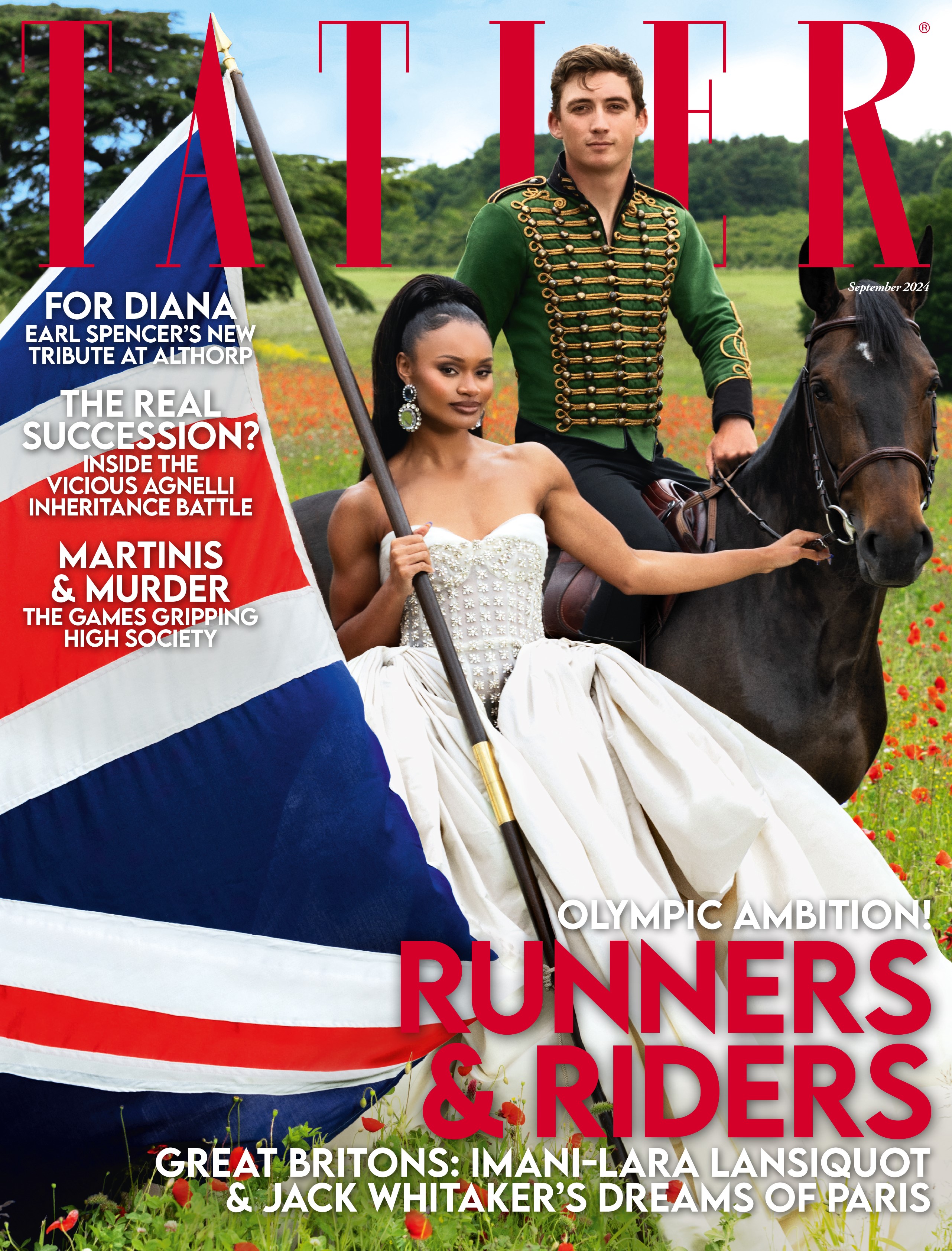 The cover of the September edition of Tatler