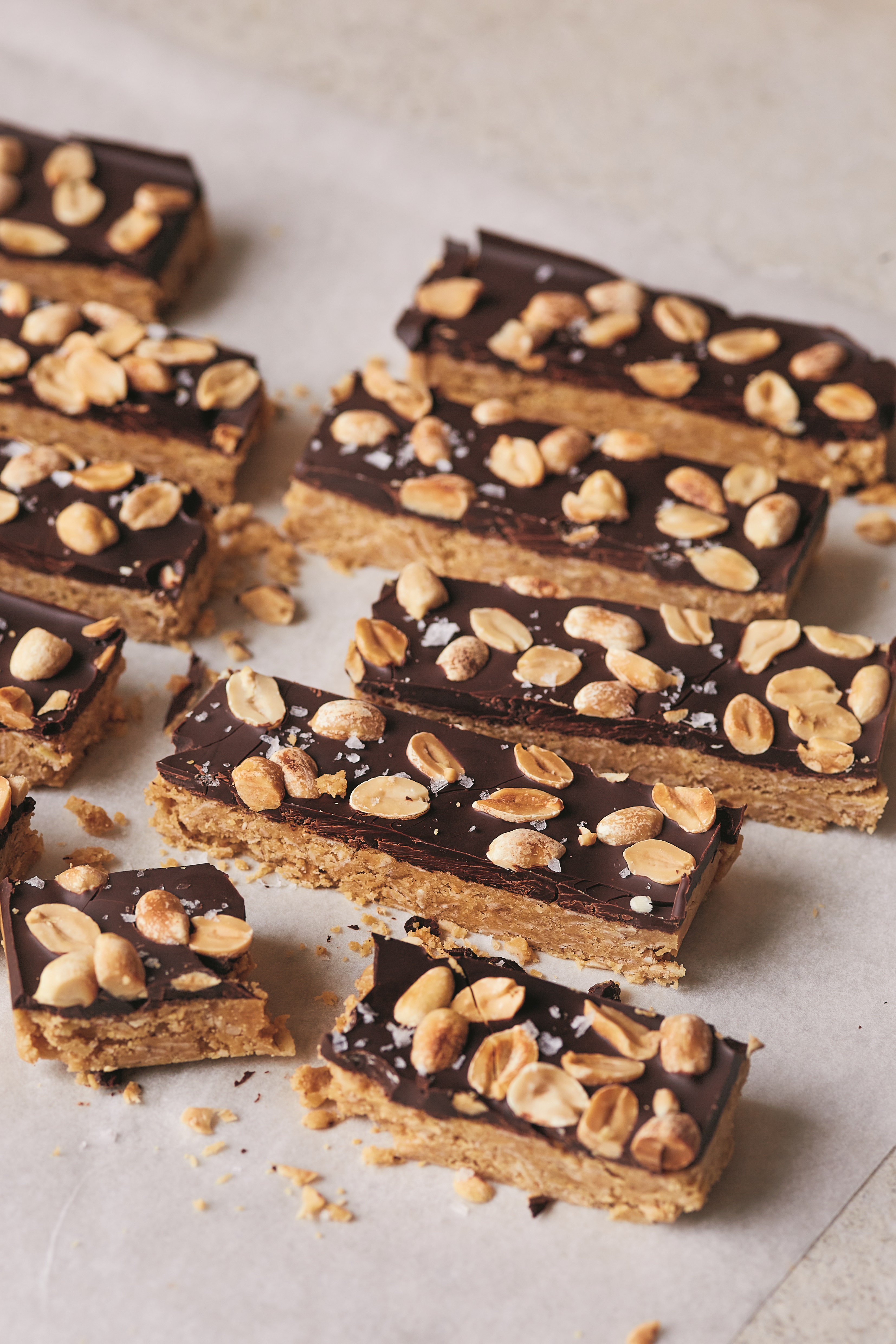 Chocolate peanut butter (no-bake) bar from Real Healthy (Lizzie Mayson/PA)