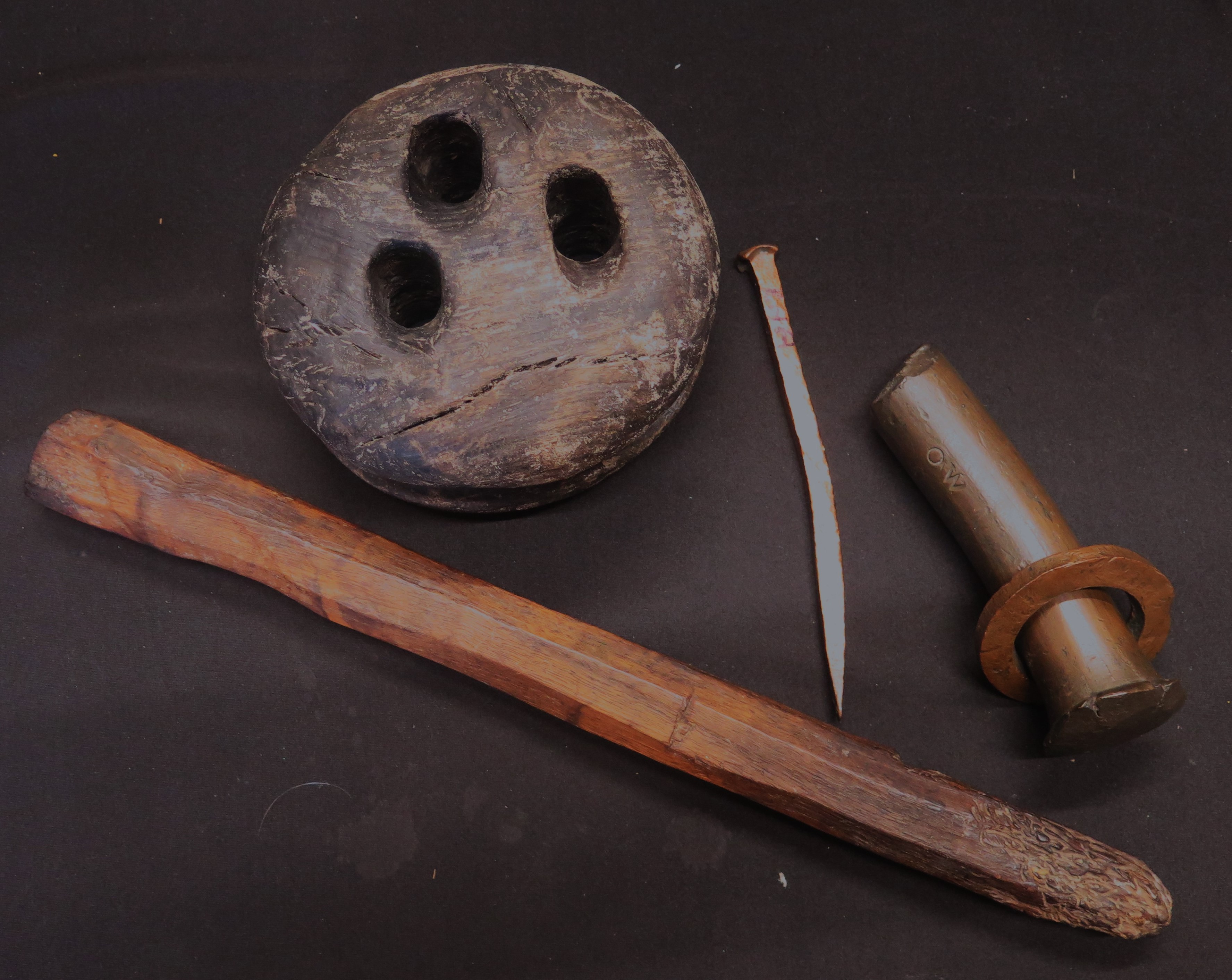 Many artefacts recovered from the Earl of Abergavenny shipwreck are now at the Portland Museum (Portland Museum Trust/PA)