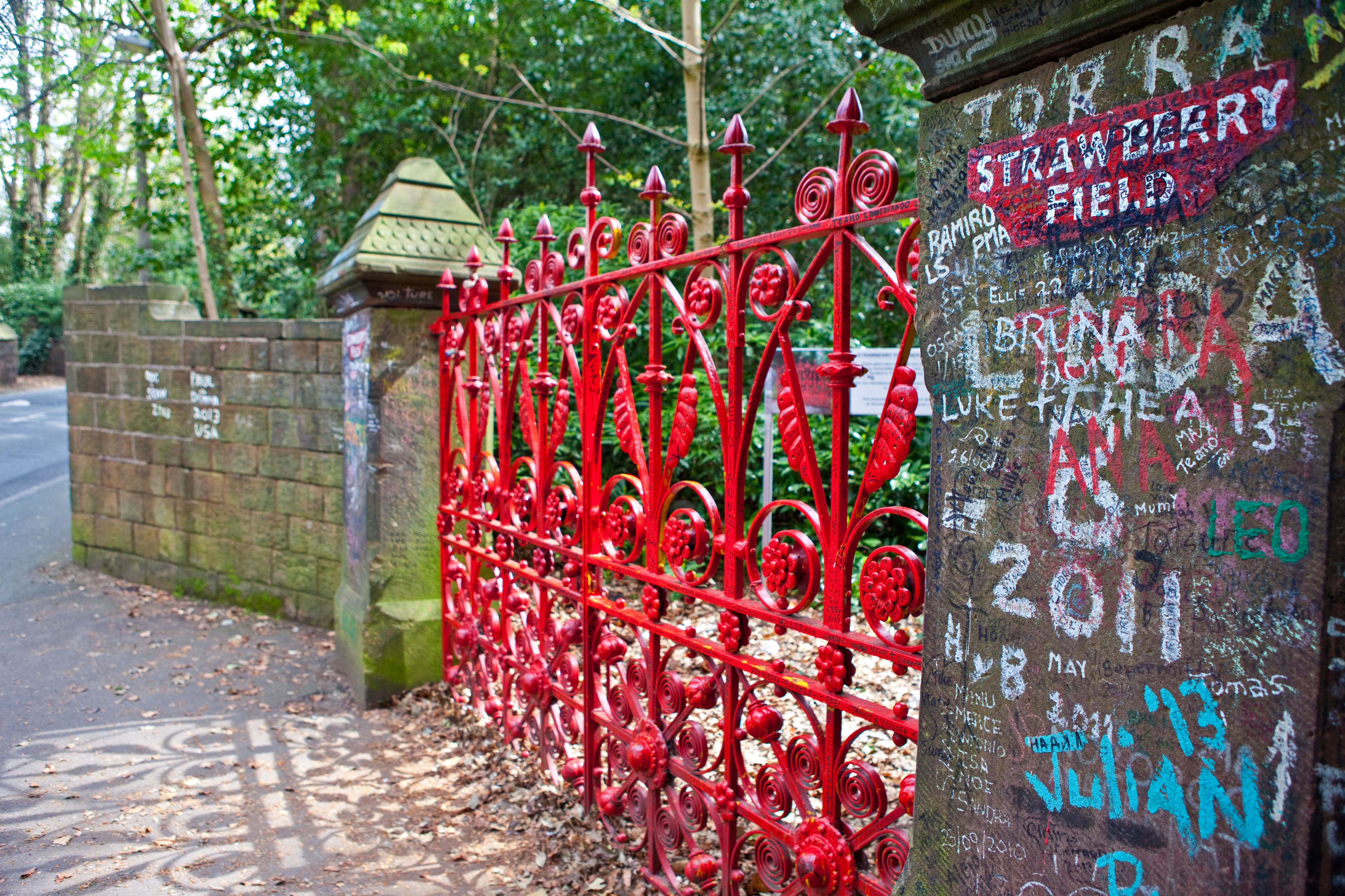 Strawberry Field in Liverpool 