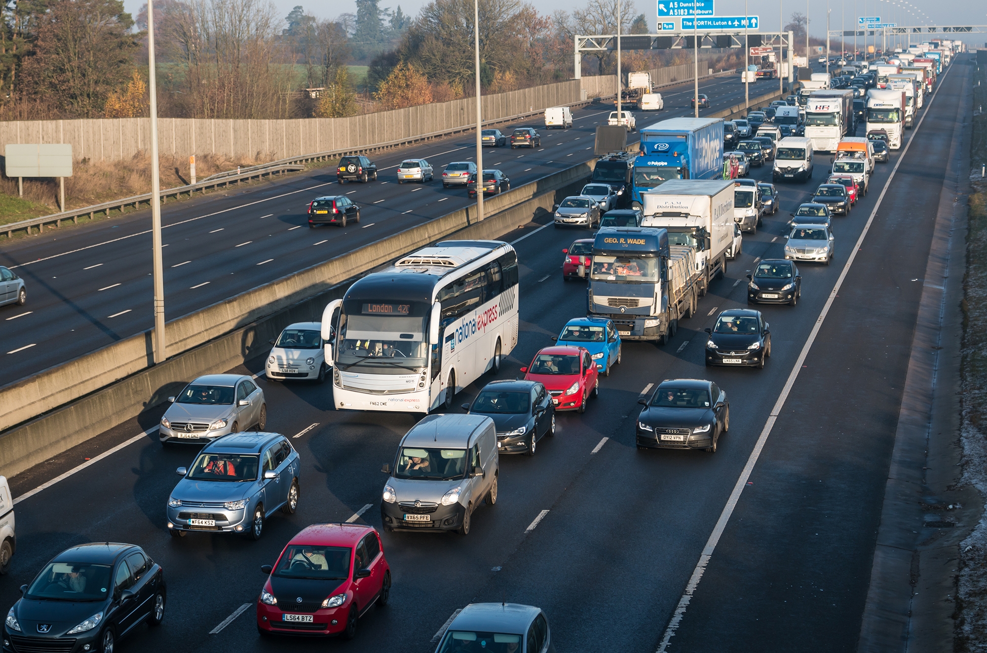 Motorway traffic 