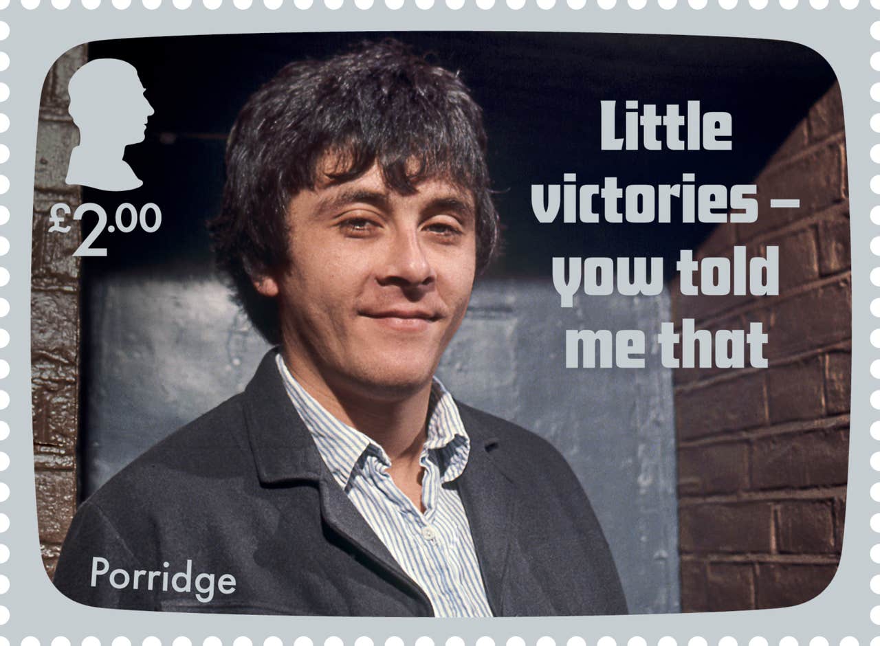 Special stamps celebrate 50th anniversary of TV series Porridge East