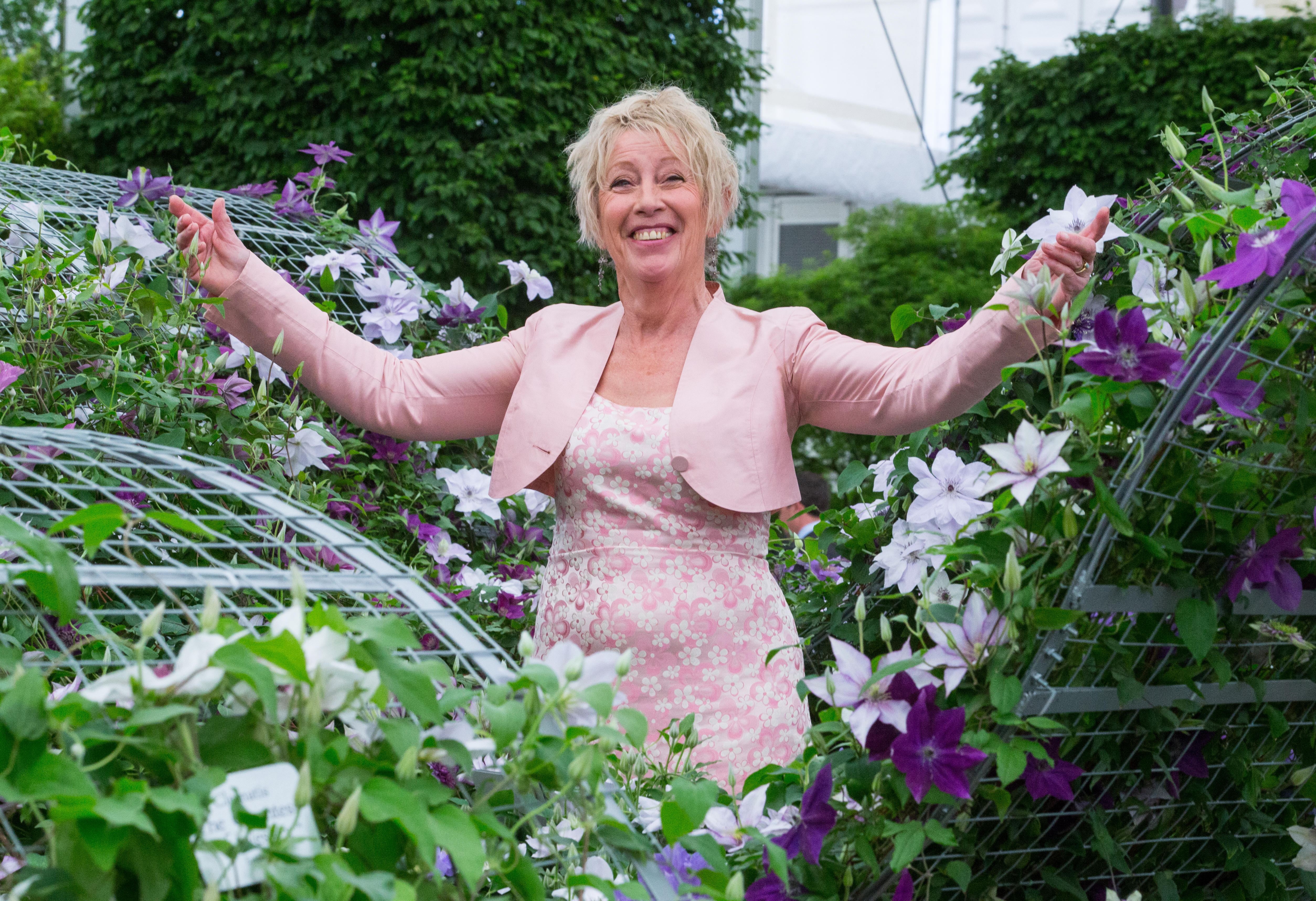 Carol Klein at the RHS Chelsea Flower Show in 2017 (Alamy/PA)