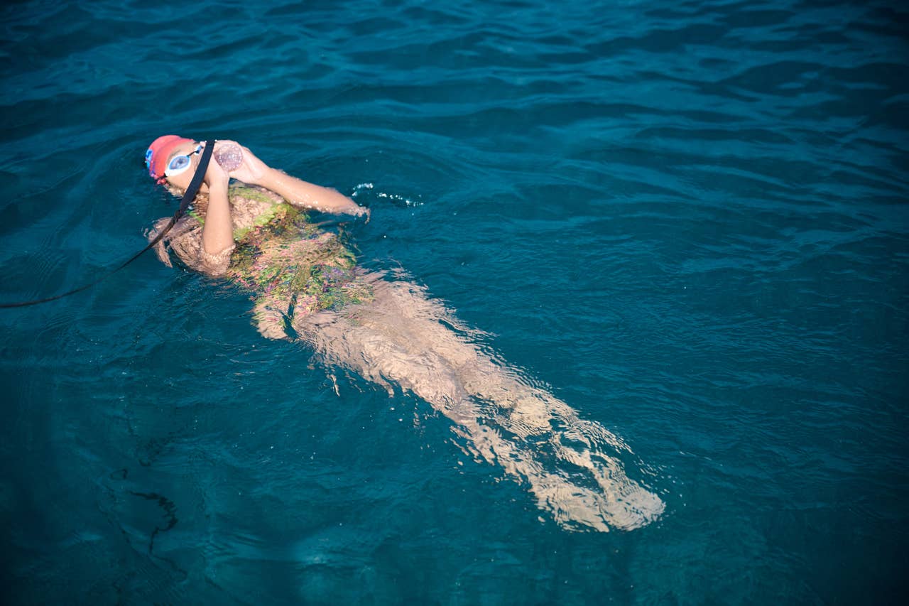 Teenage girl who swam solo across the Channel This is just the start
