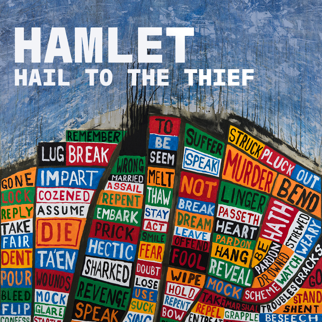 Poster for Hamlet Hail to the Thief 