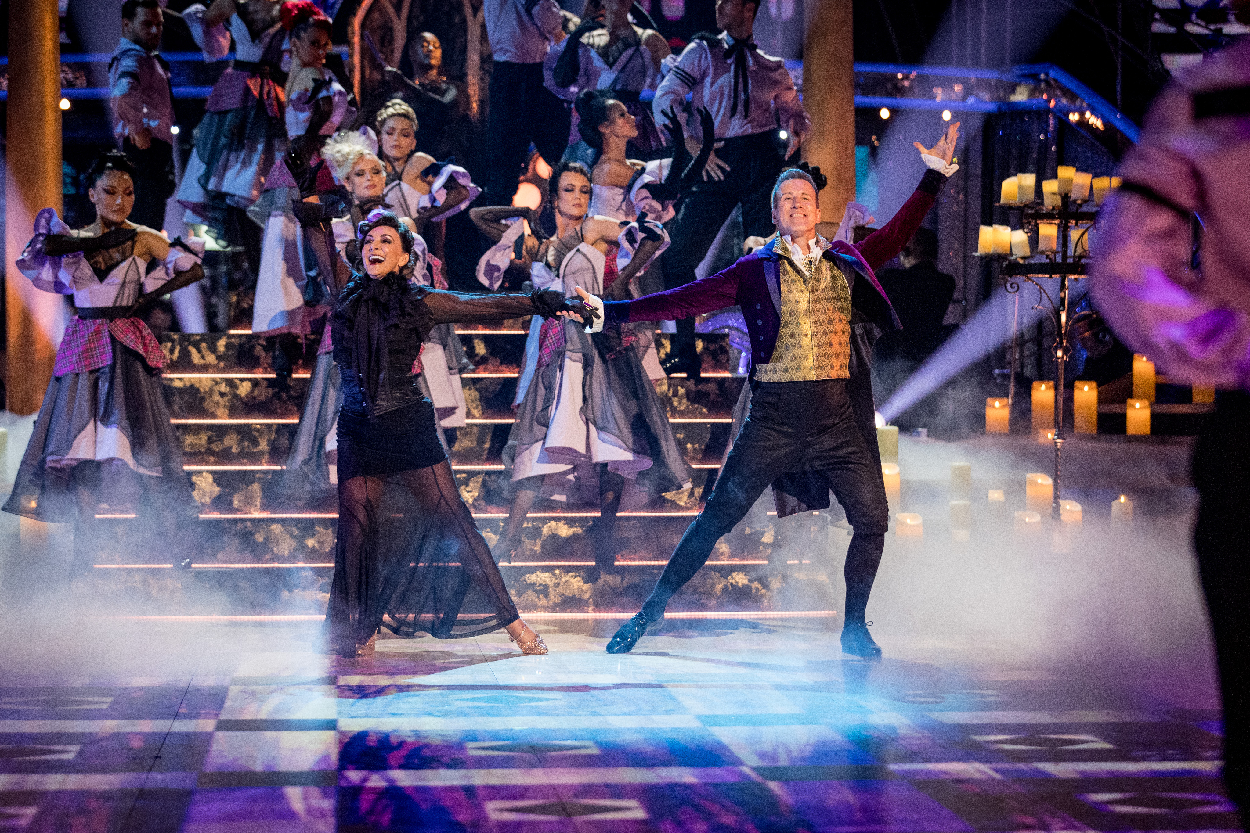 Shirley Ballas dancing with Anton Du Beke