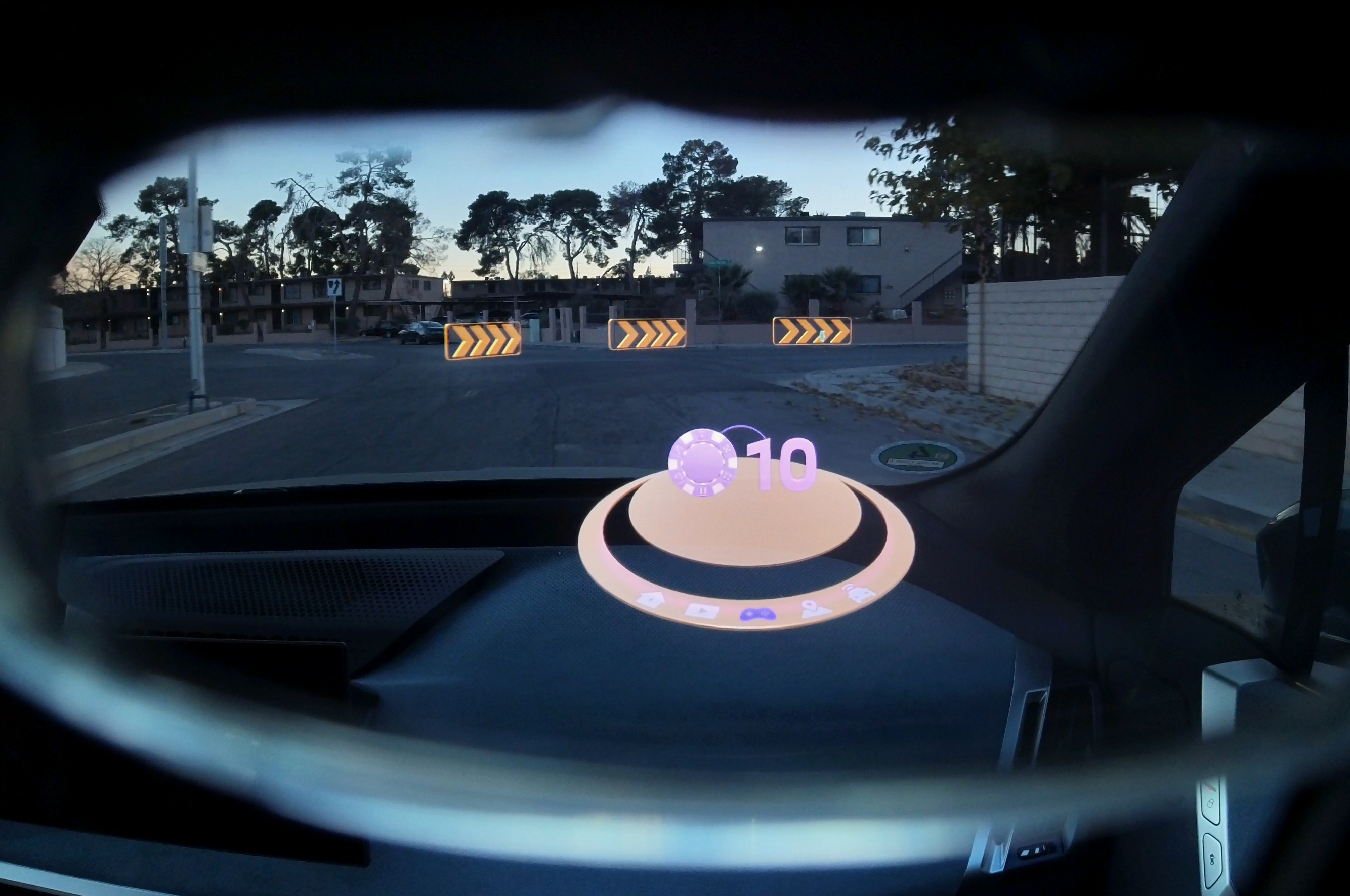 Augmented reality would allow information to be ‘overlayed’ in front of the driver (BMW)