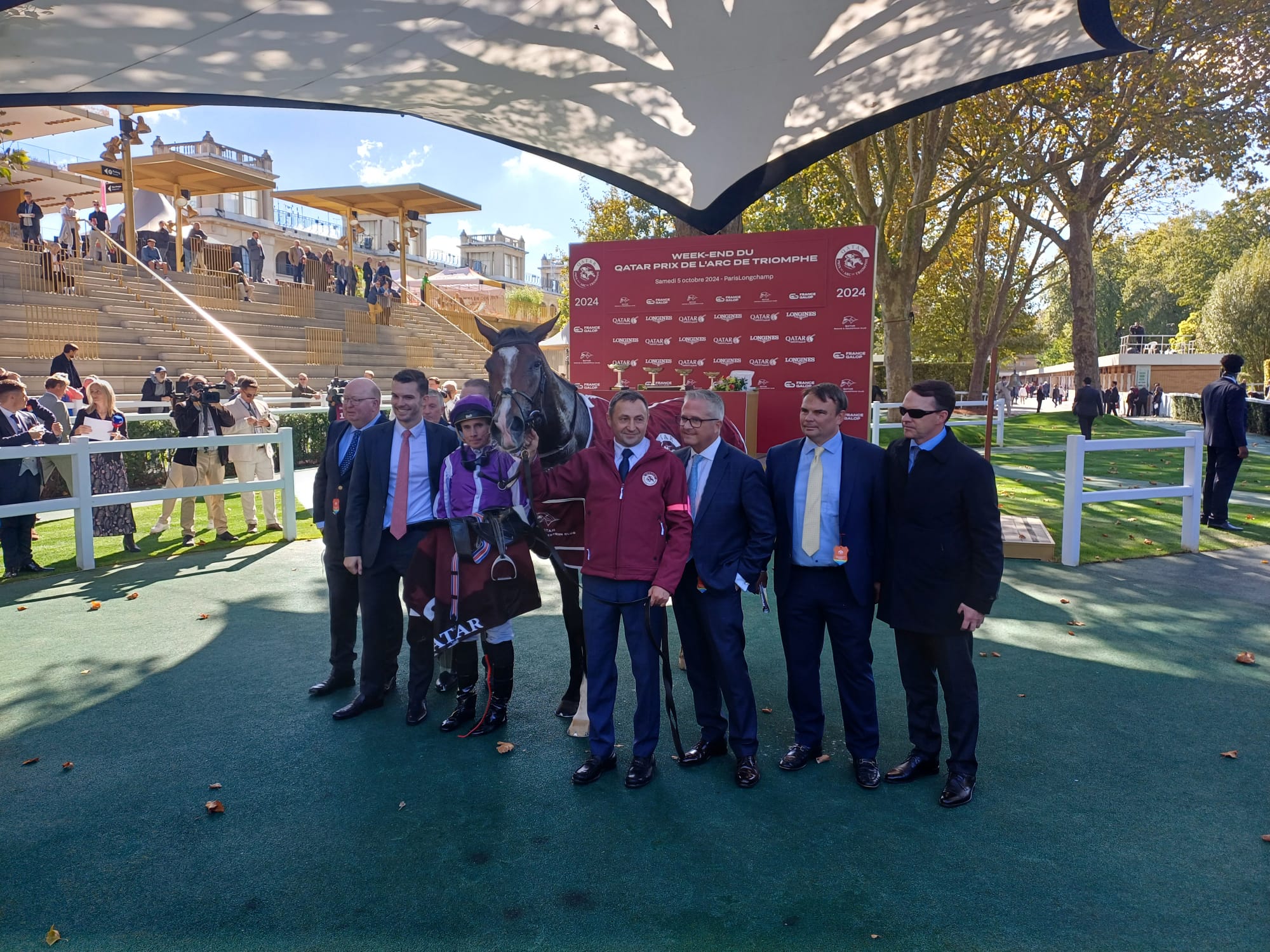 Illinois with connections after winning at ParisLongchamp