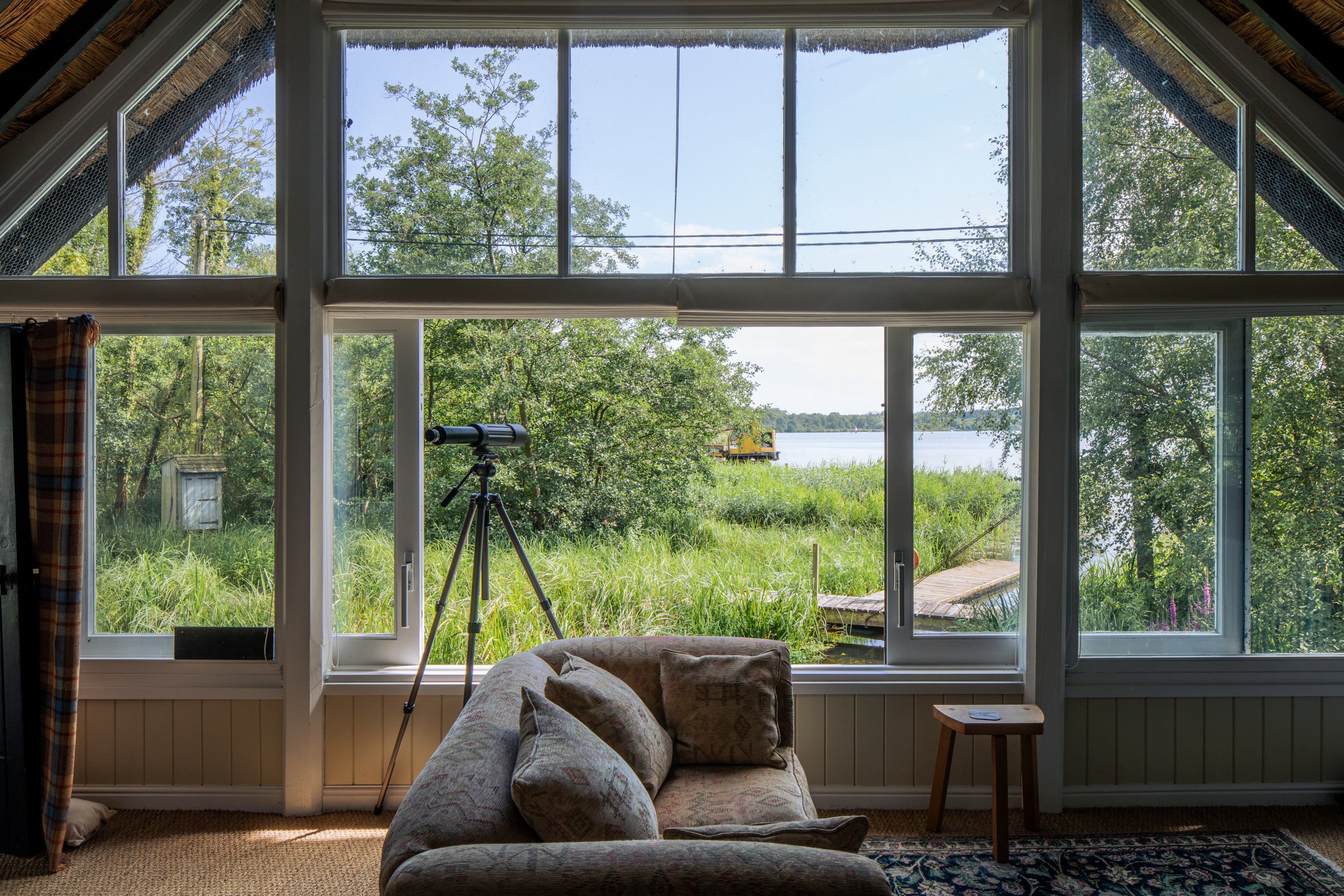 The view from a window at Staithcote 