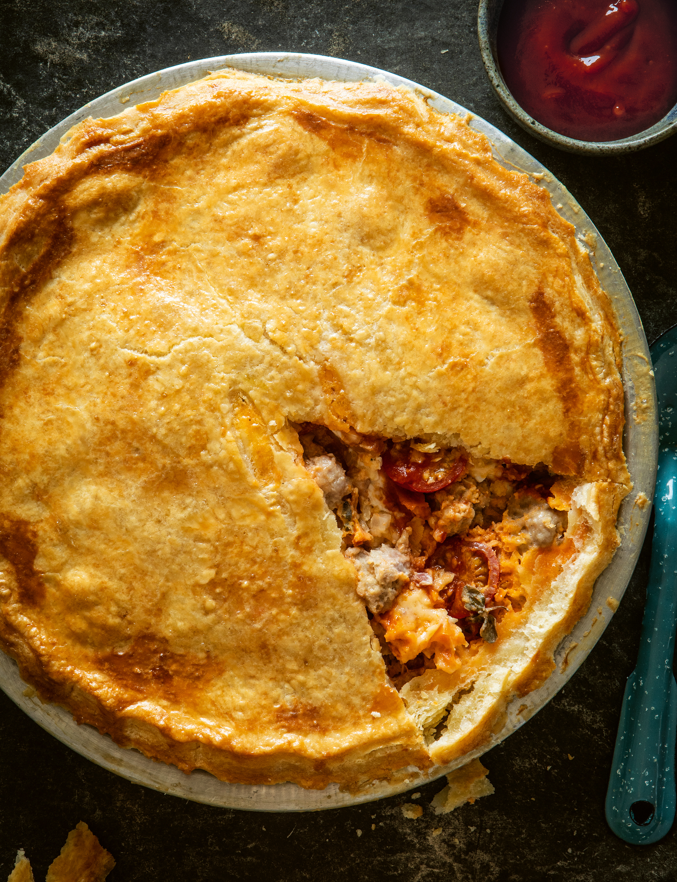 Full English pie from The Hairy Bikers: Our Family Favourites