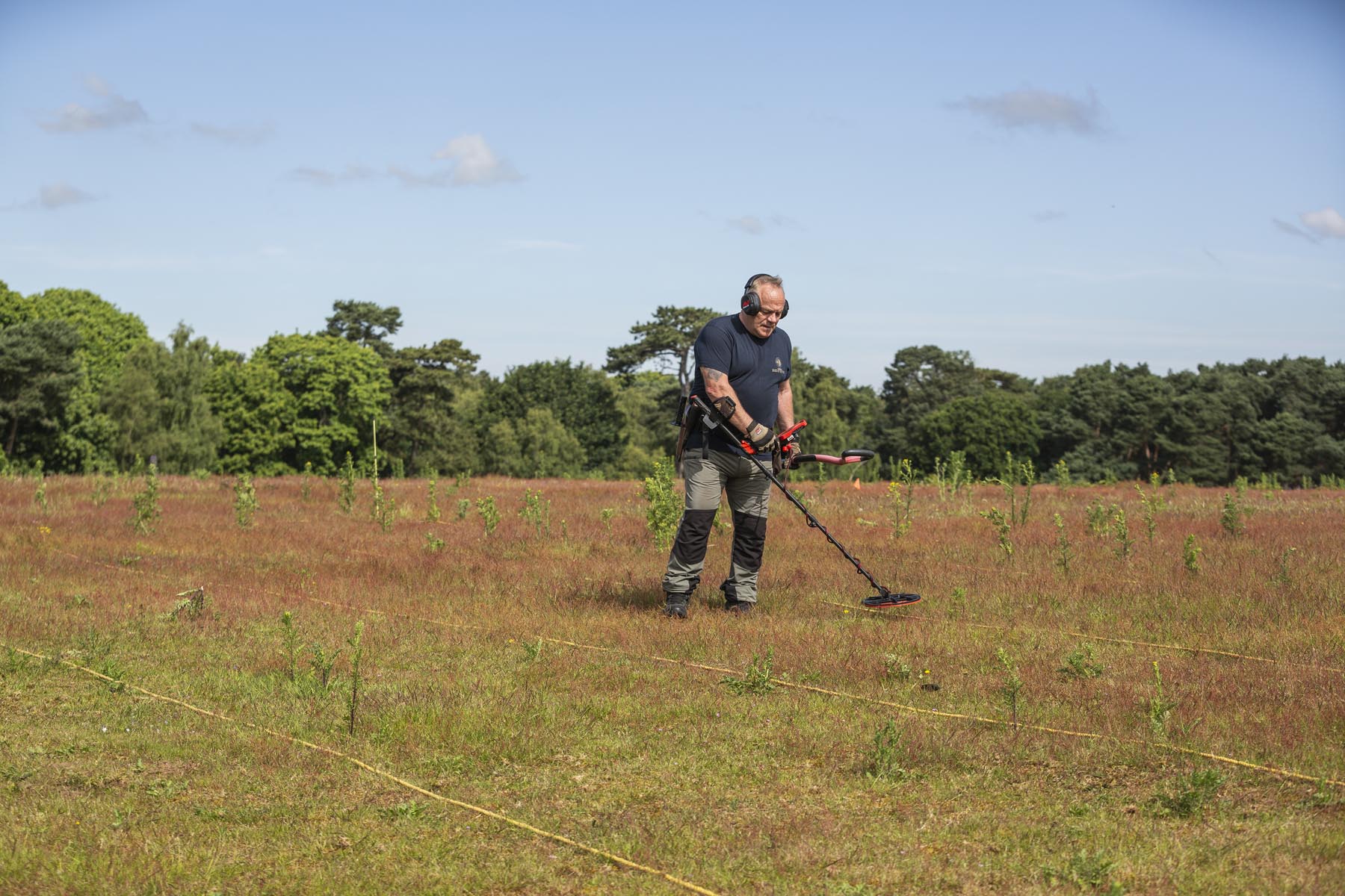 Time Team archaeological dig at Sutton Hoo