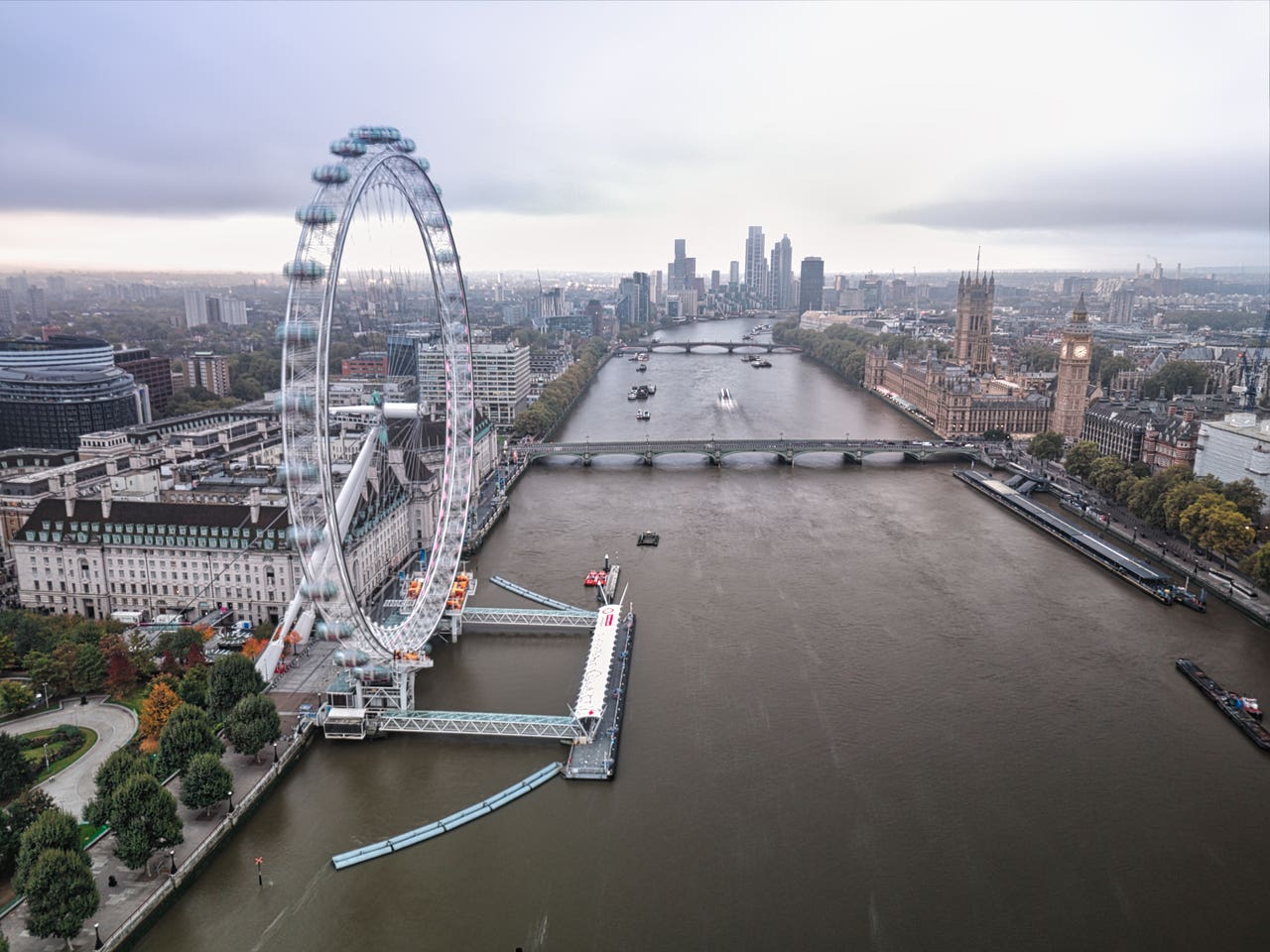 London Eye to take rare backwards spin to mark the end of British