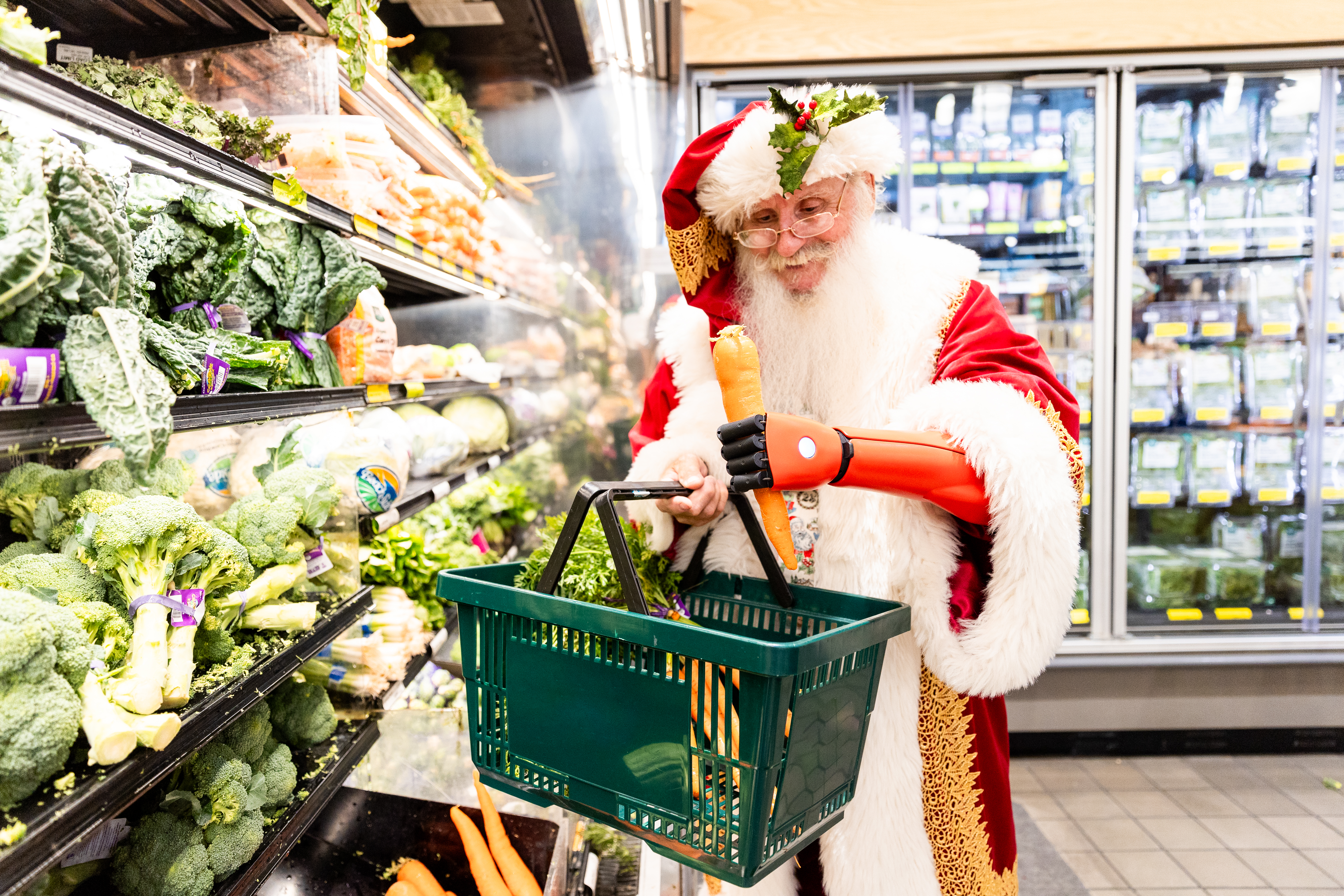 Mr Tindall has worked as a professional Santa for 15 years