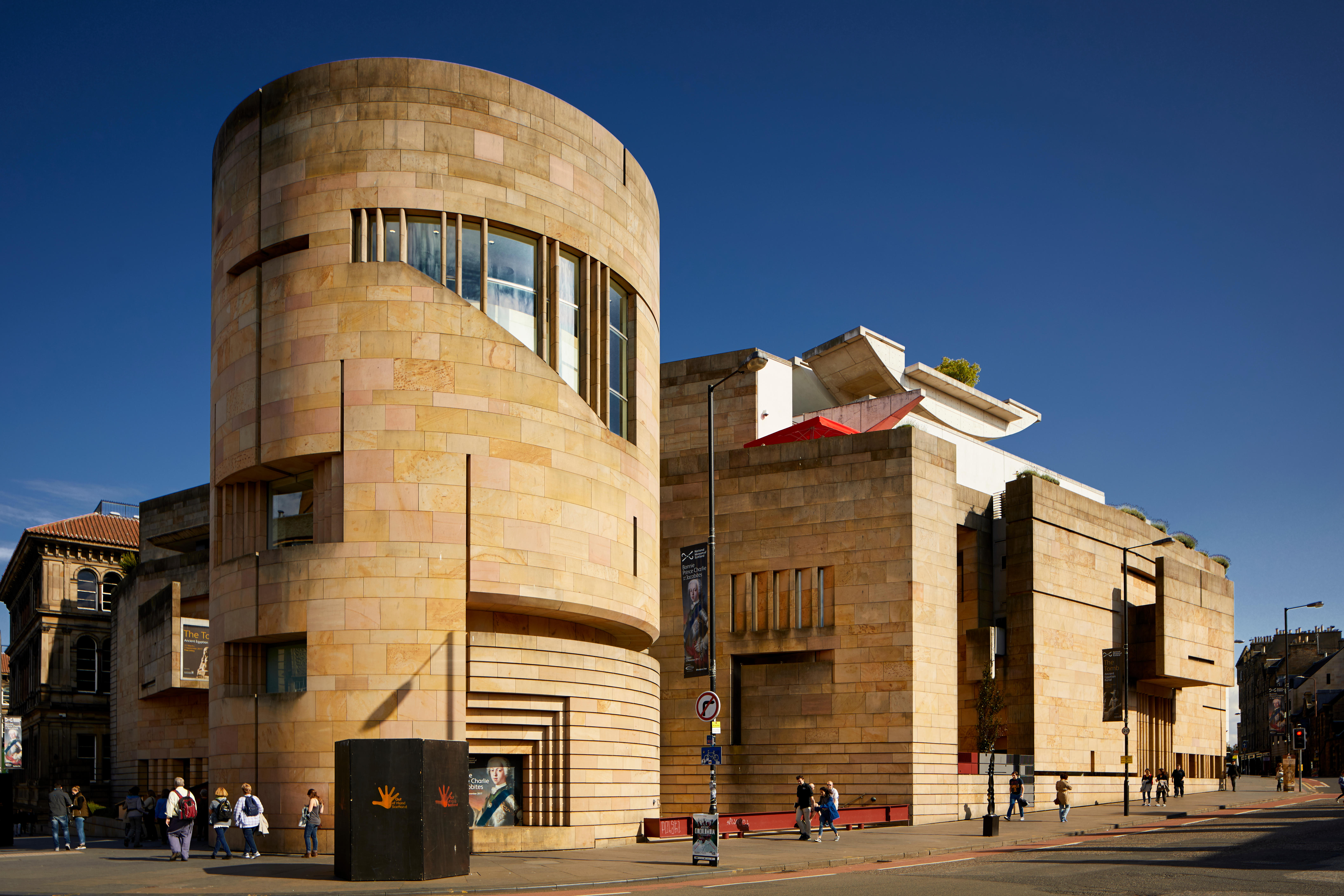 Exterior view of the National Museum of Scotland