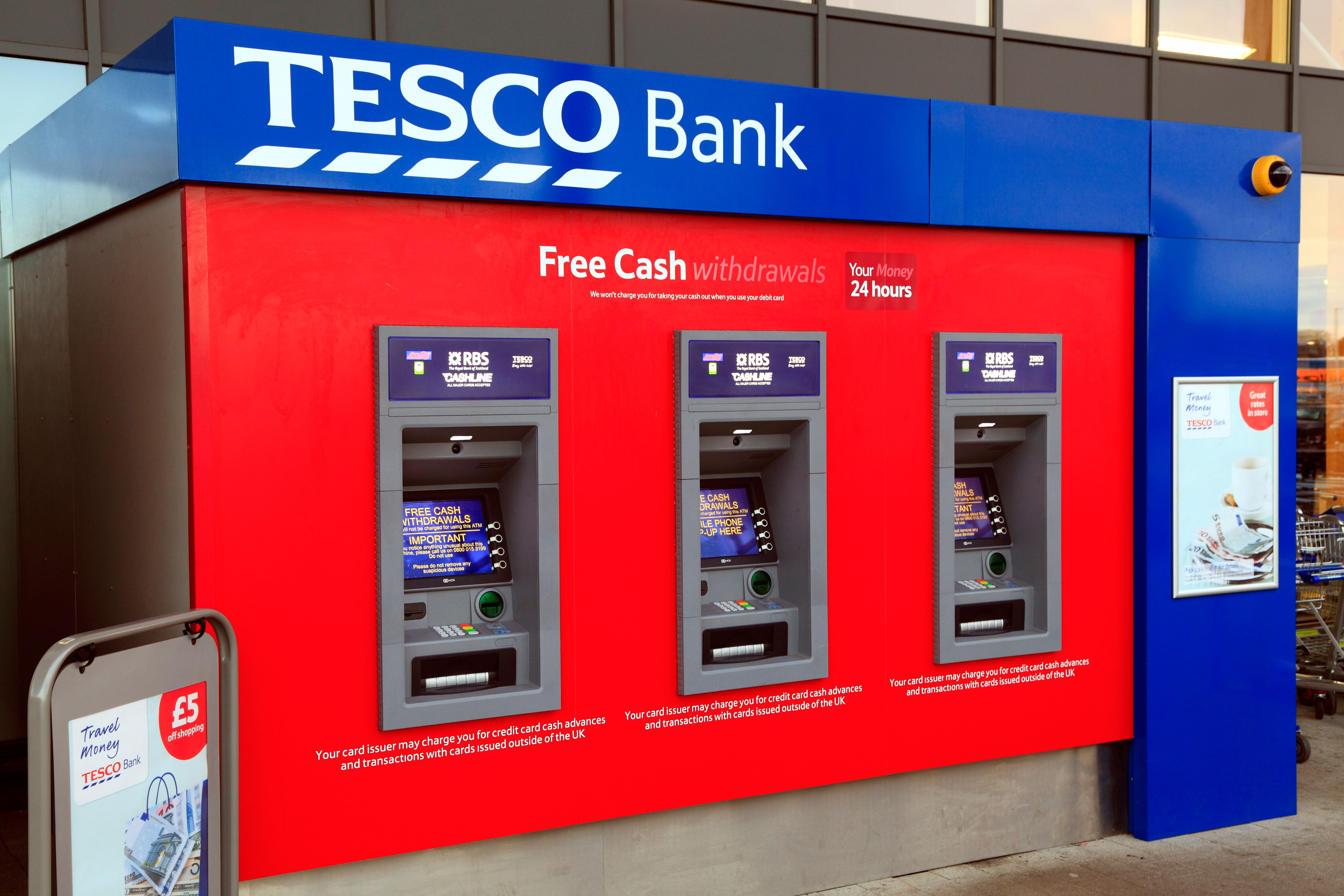 Tesco Bank ATMs