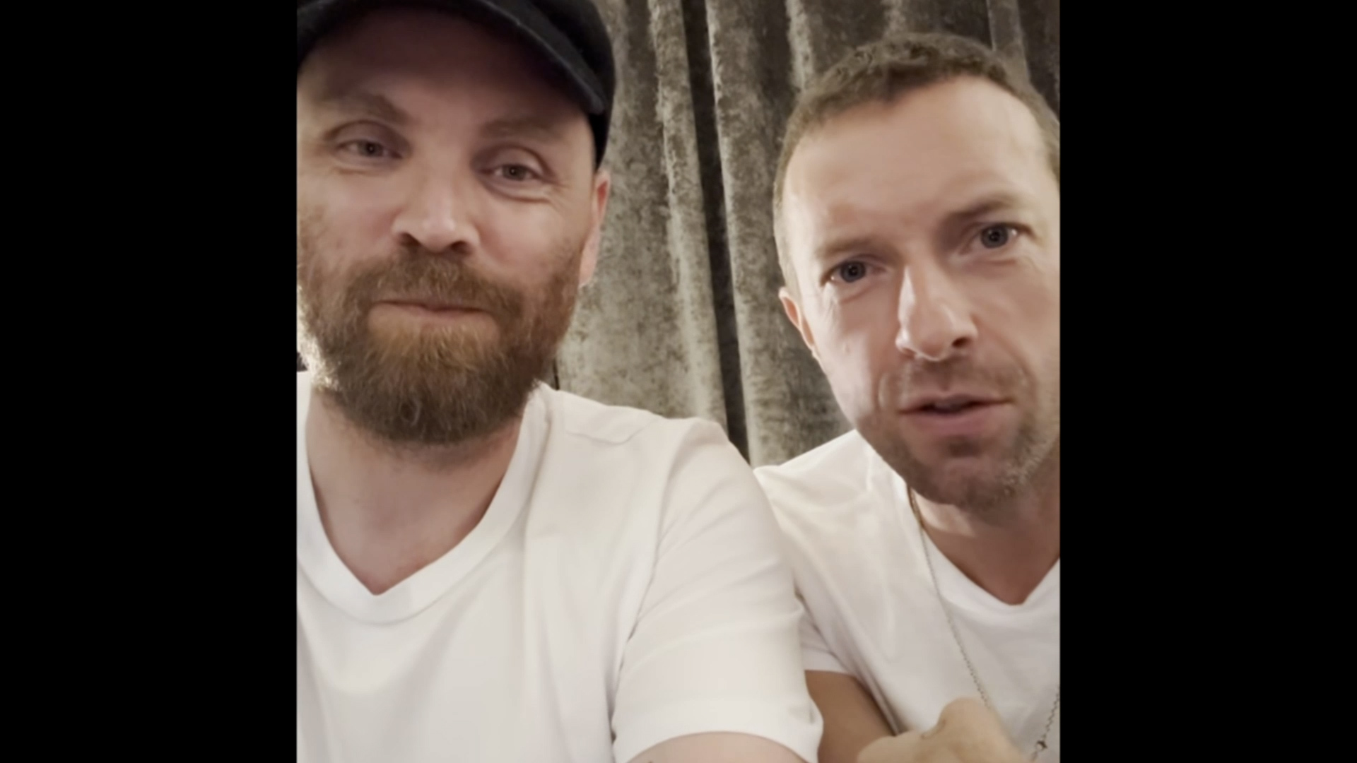 Coldplay’s Chris Martin and Jonny Buckland, surprised and congratulated inspirational young people