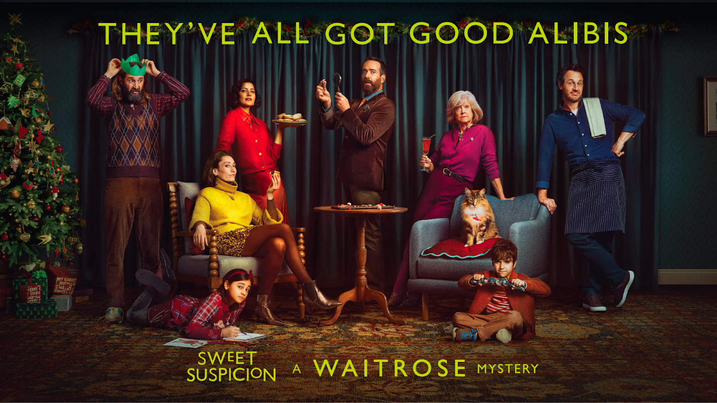 Waitrose enlists allstar cast for ‘whodunnit’ Christmas campaign PA
