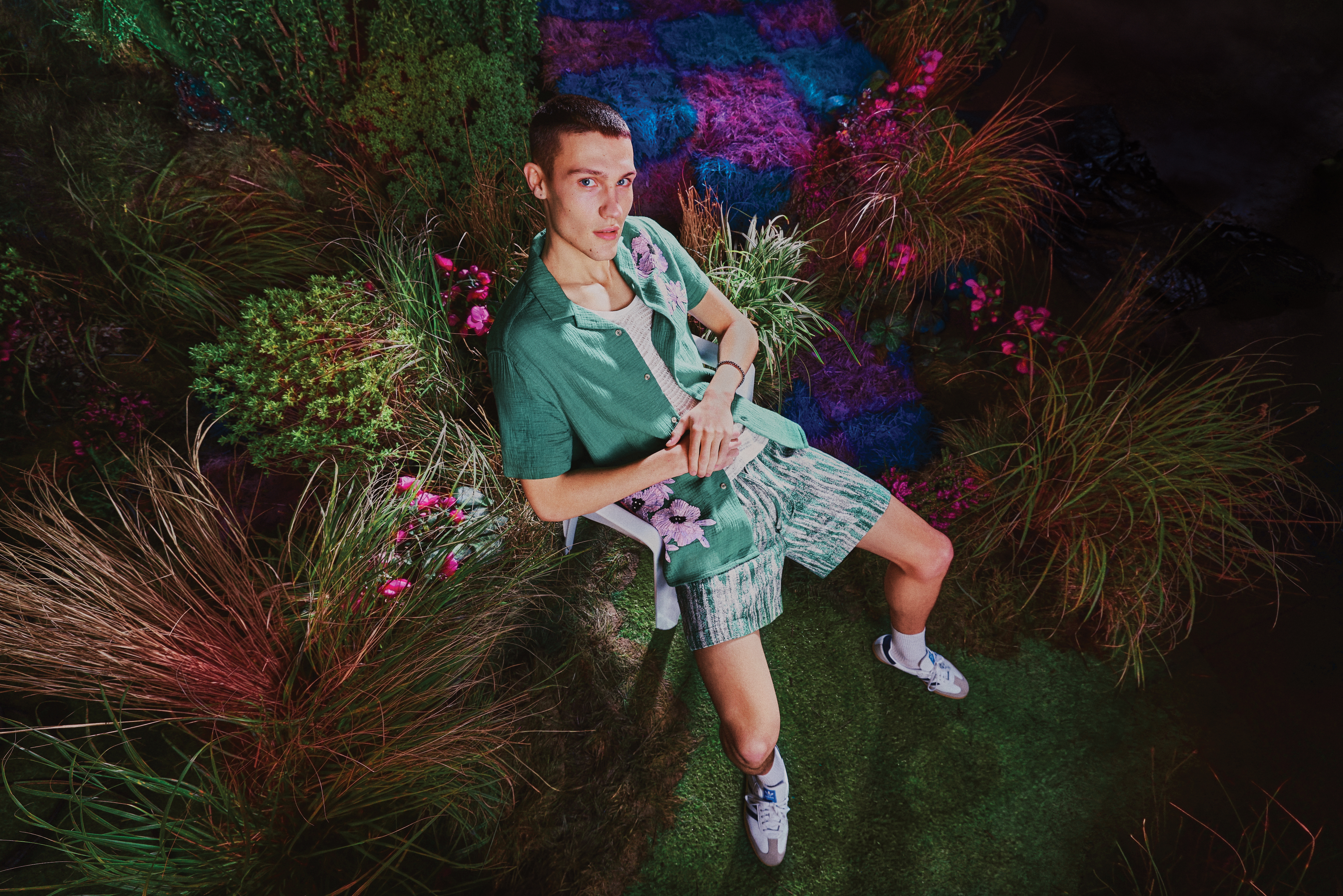 Male model wearing Asos clothing