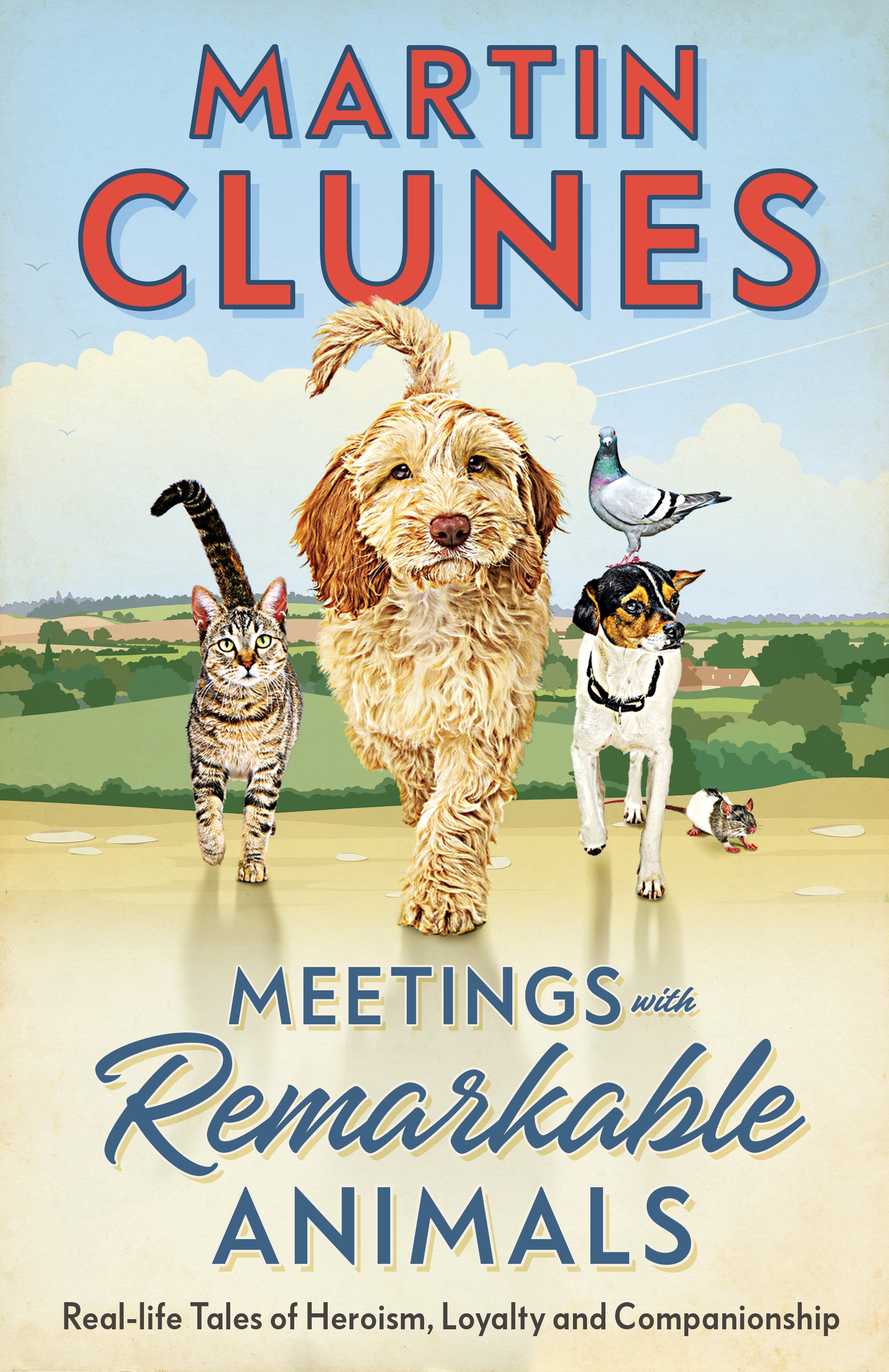 Book jacket of Meetings With Remarkable Animals by Martin Clunes (Michael Joseph/PA)