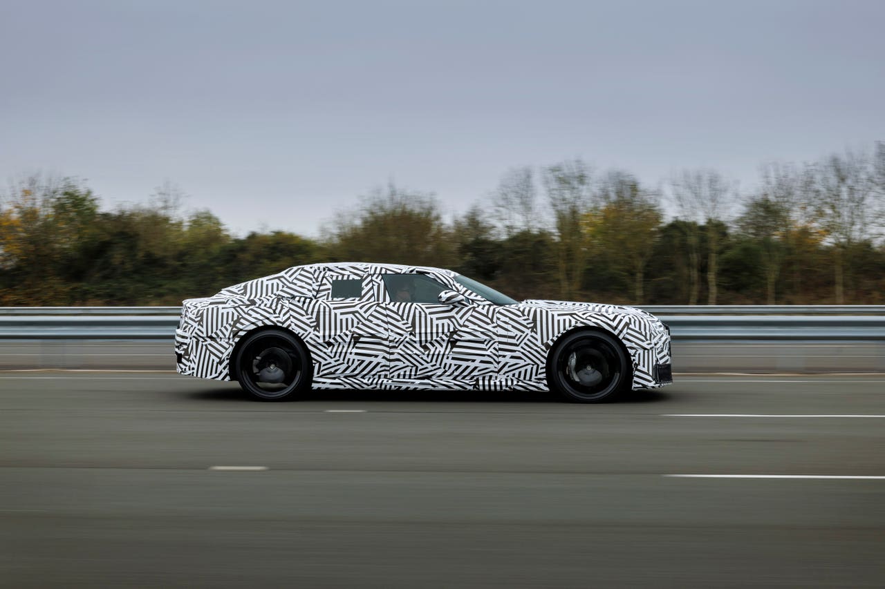 Jaguar’s electric model showcased in new prototype photos