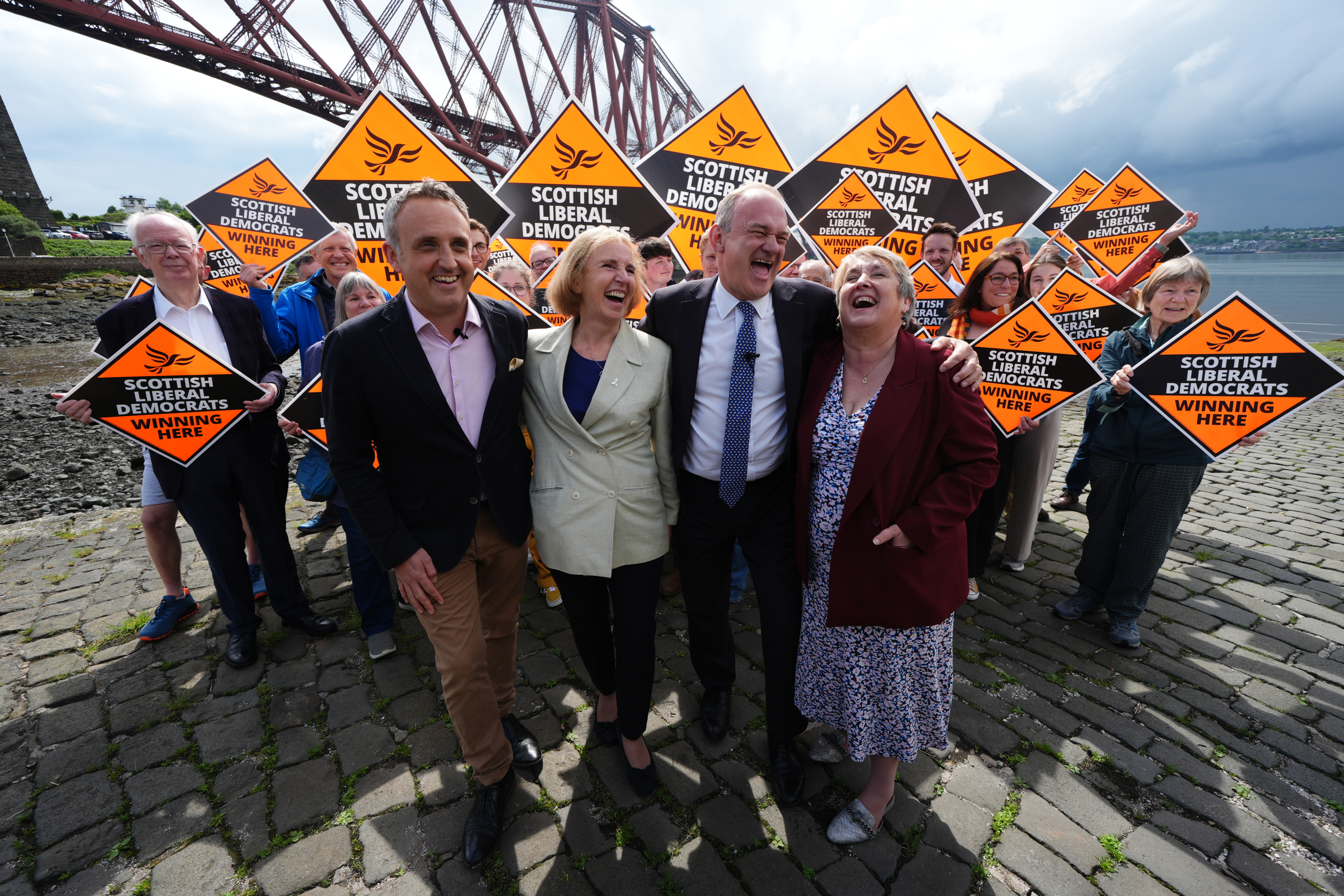 Susan Murray and Edinburgh West MP Christine Jardine 