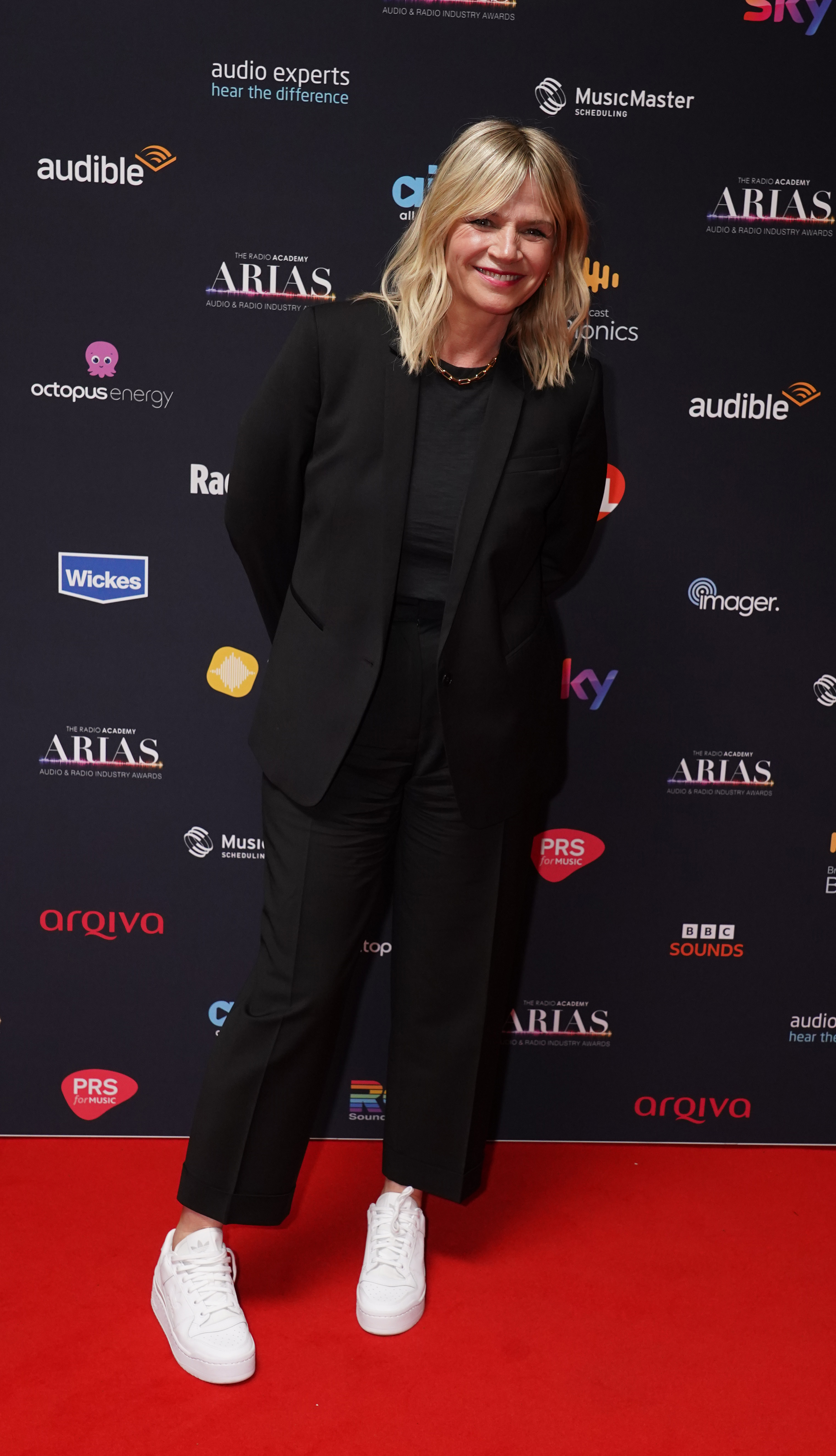 Zoe Ball on a red carpet