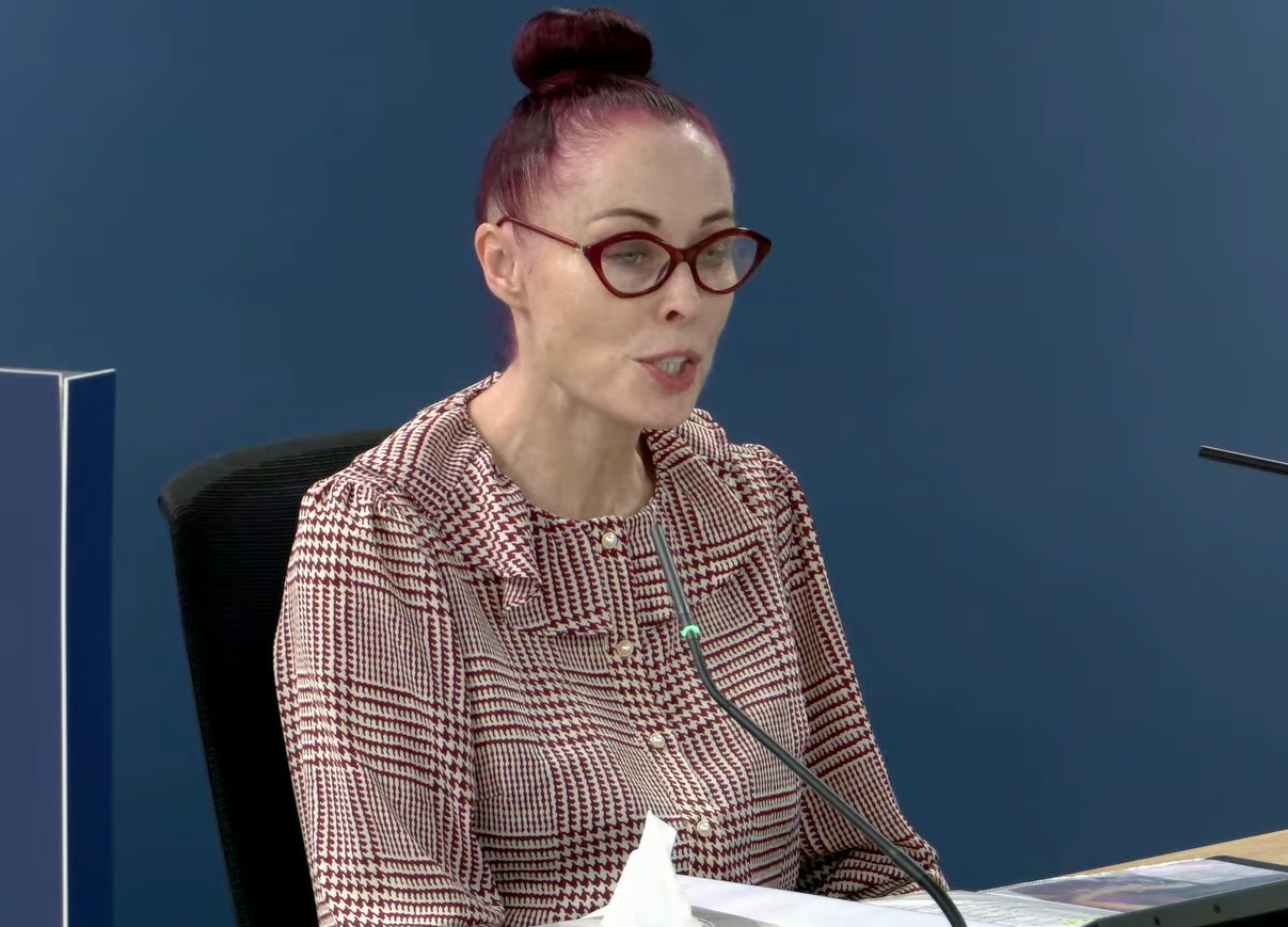 Martina Ferguson gives evidence to module three of the Covid-19 Inquiry