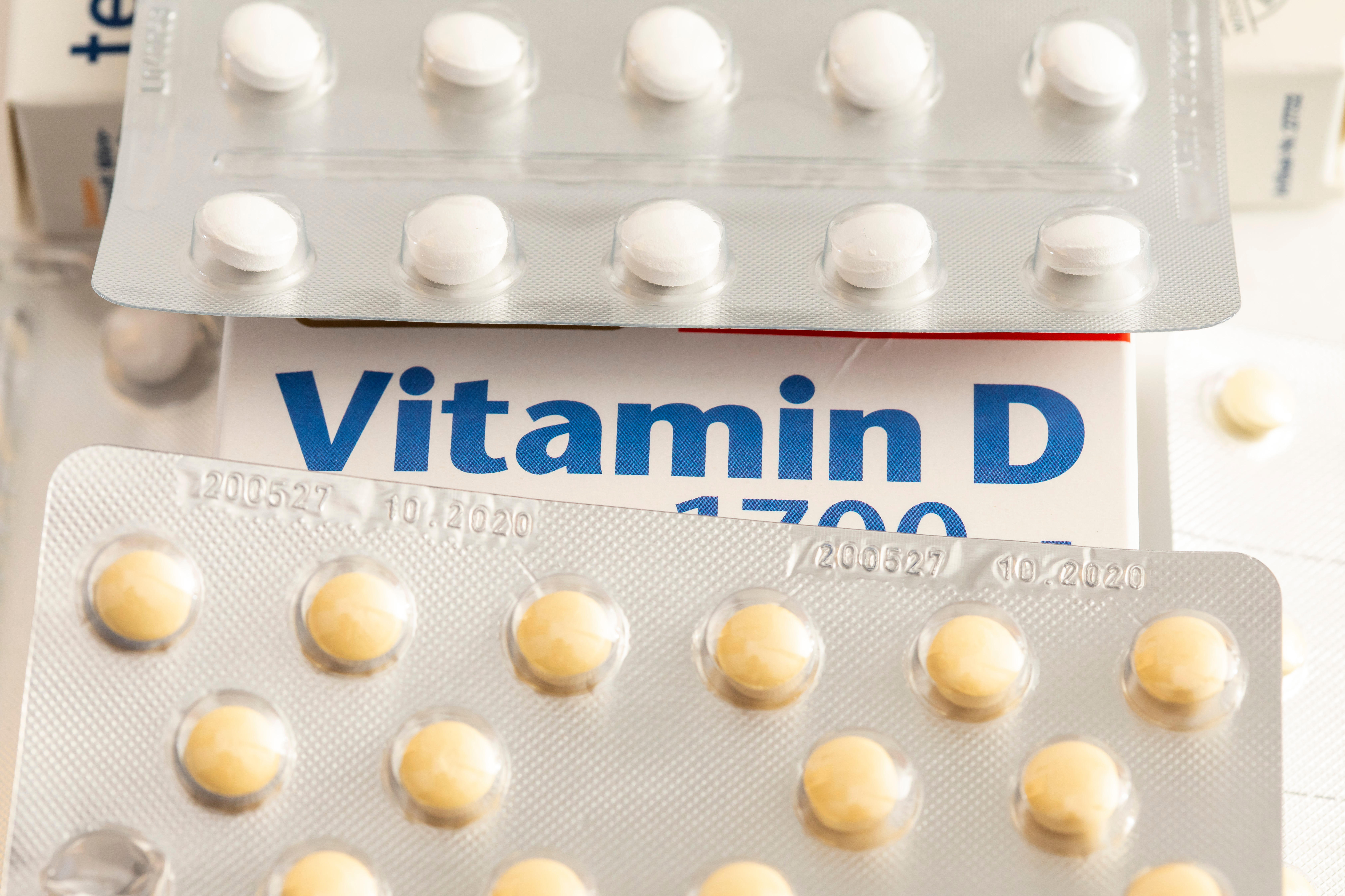 Vitamin D tablets