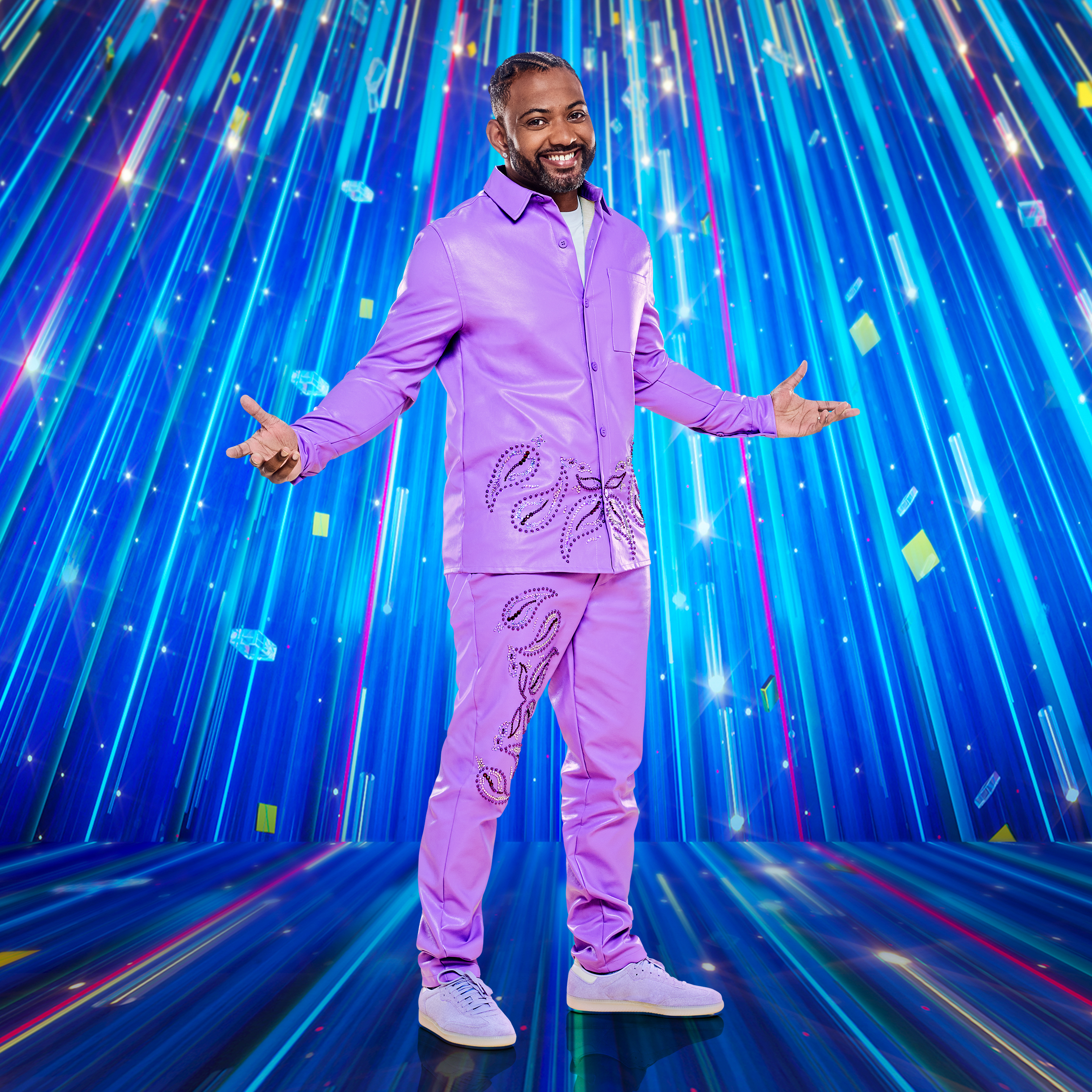 JLS star JB Gill in his Strictly costume