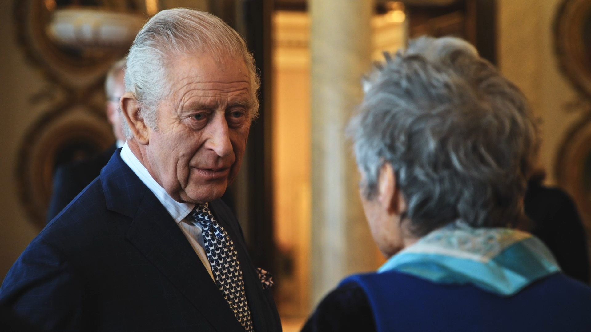 Charles meets Carol Shipley from Manitoba, Canada, who attended his mother's coronation in 1953