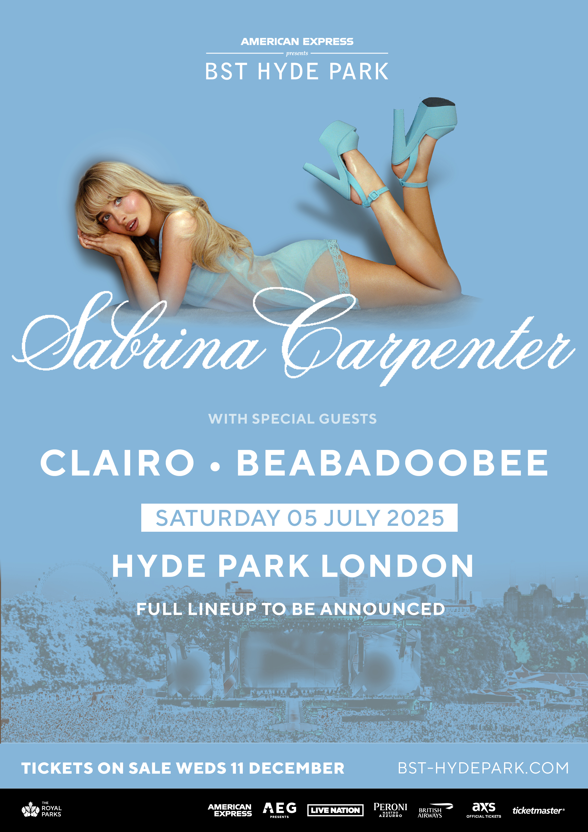 Sabrina Carpenter to headline BST Hyde Park Jersey Evening Post