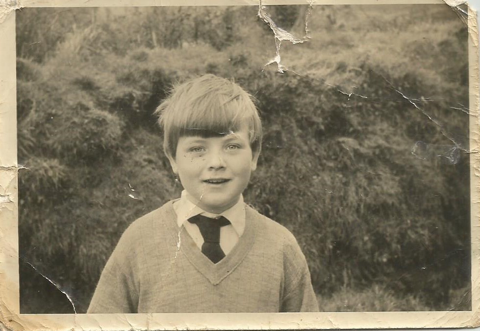 Kevin O'Connell as a young boy 