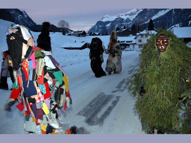 The Pelzmartiga parade (Switzerland Tourism/PA)