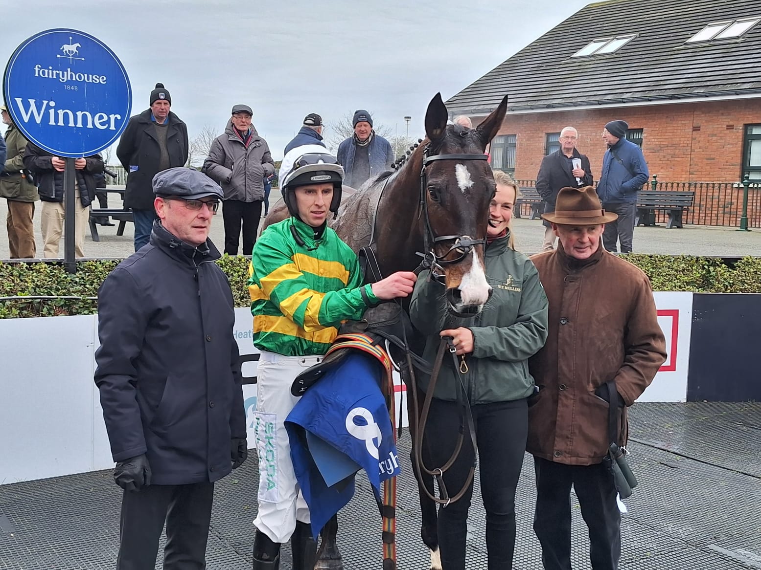 Winning connections with Majborough at Fairyhouse