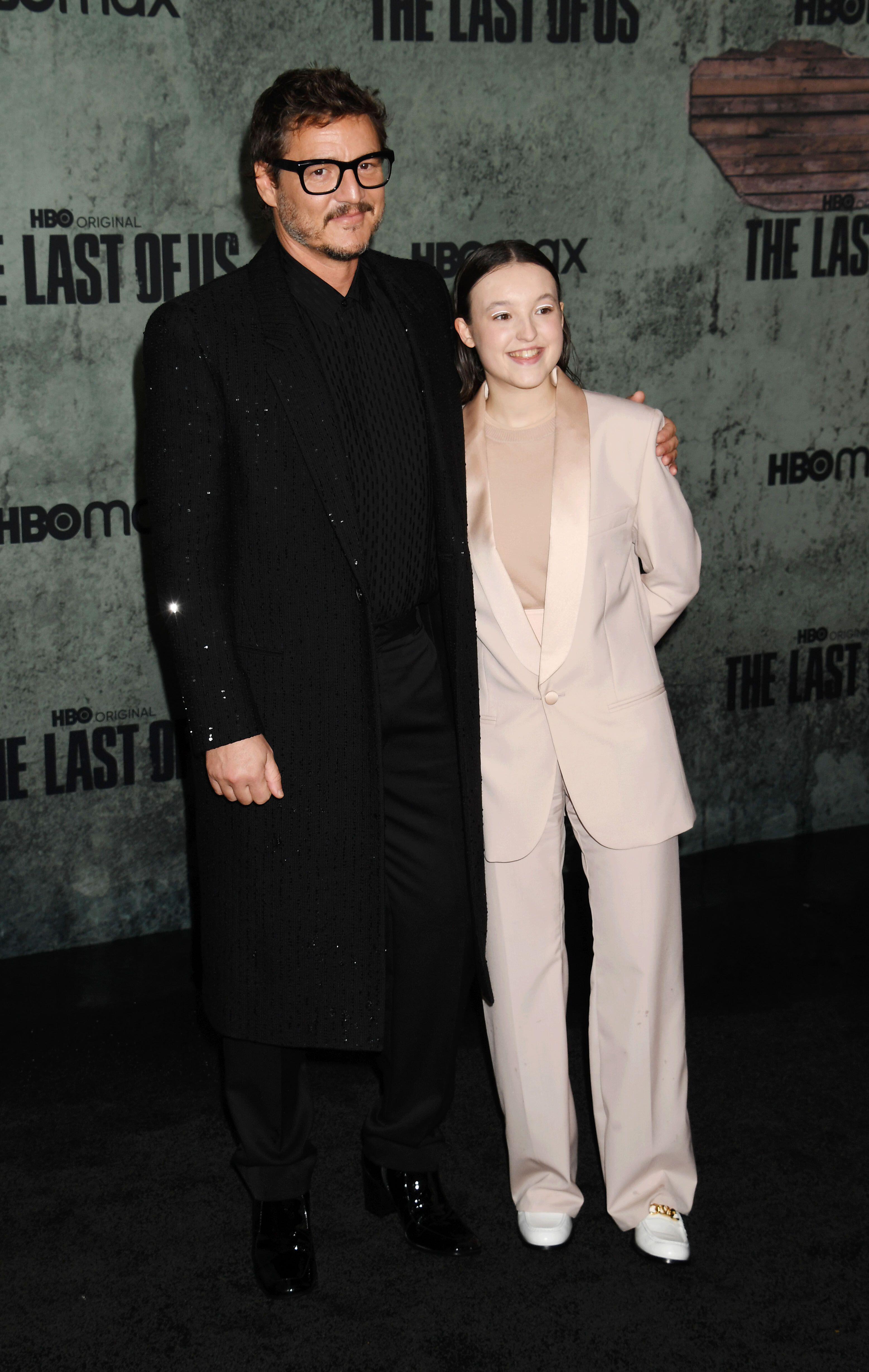 Pedro Pascal and Bella Ramsey