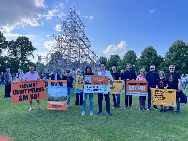 Pylon Observer Pylon wars: Battle between builders and ‘blockers’ mounts across UK ...