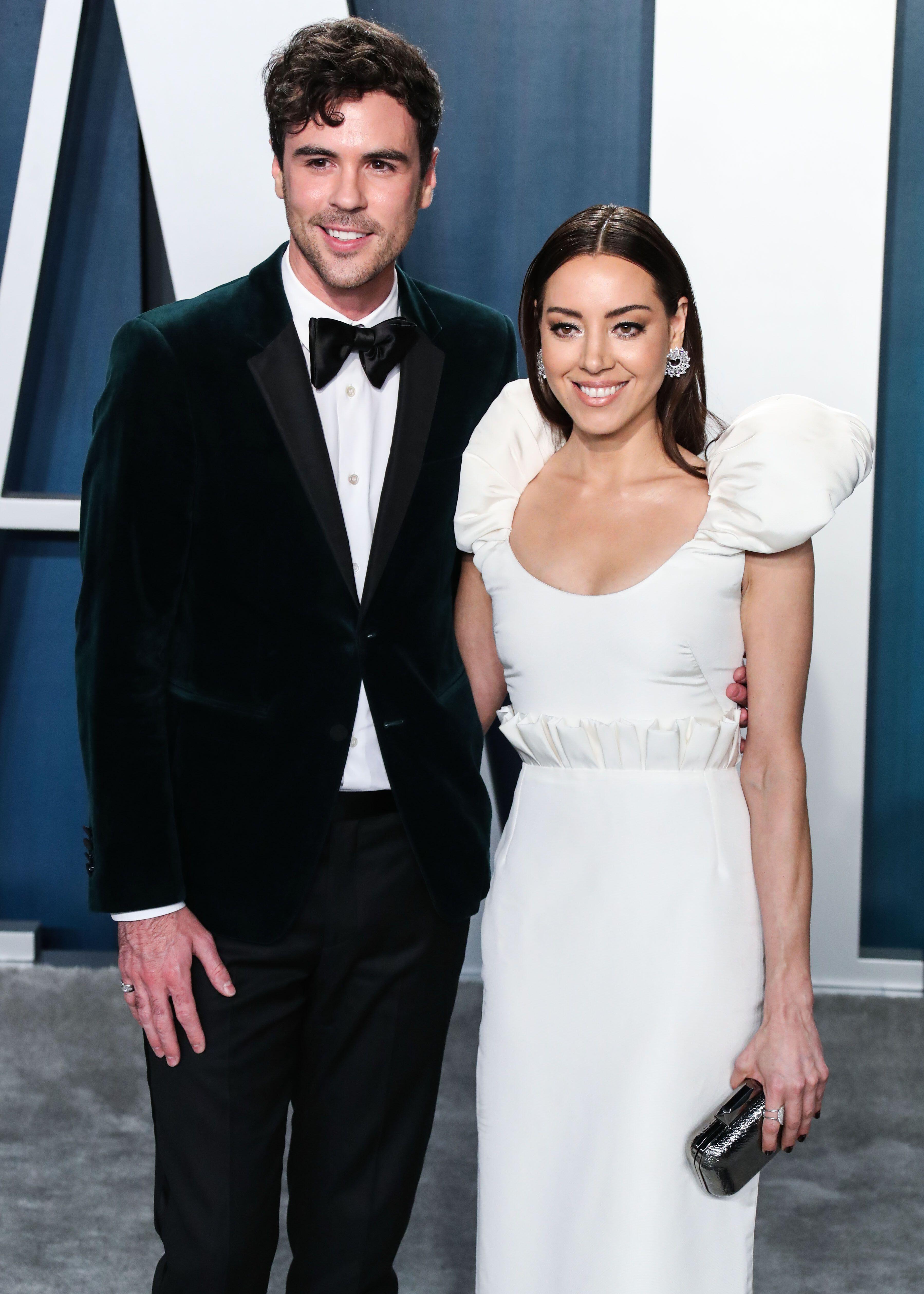 Jeff Baena and Aubrey Plaza