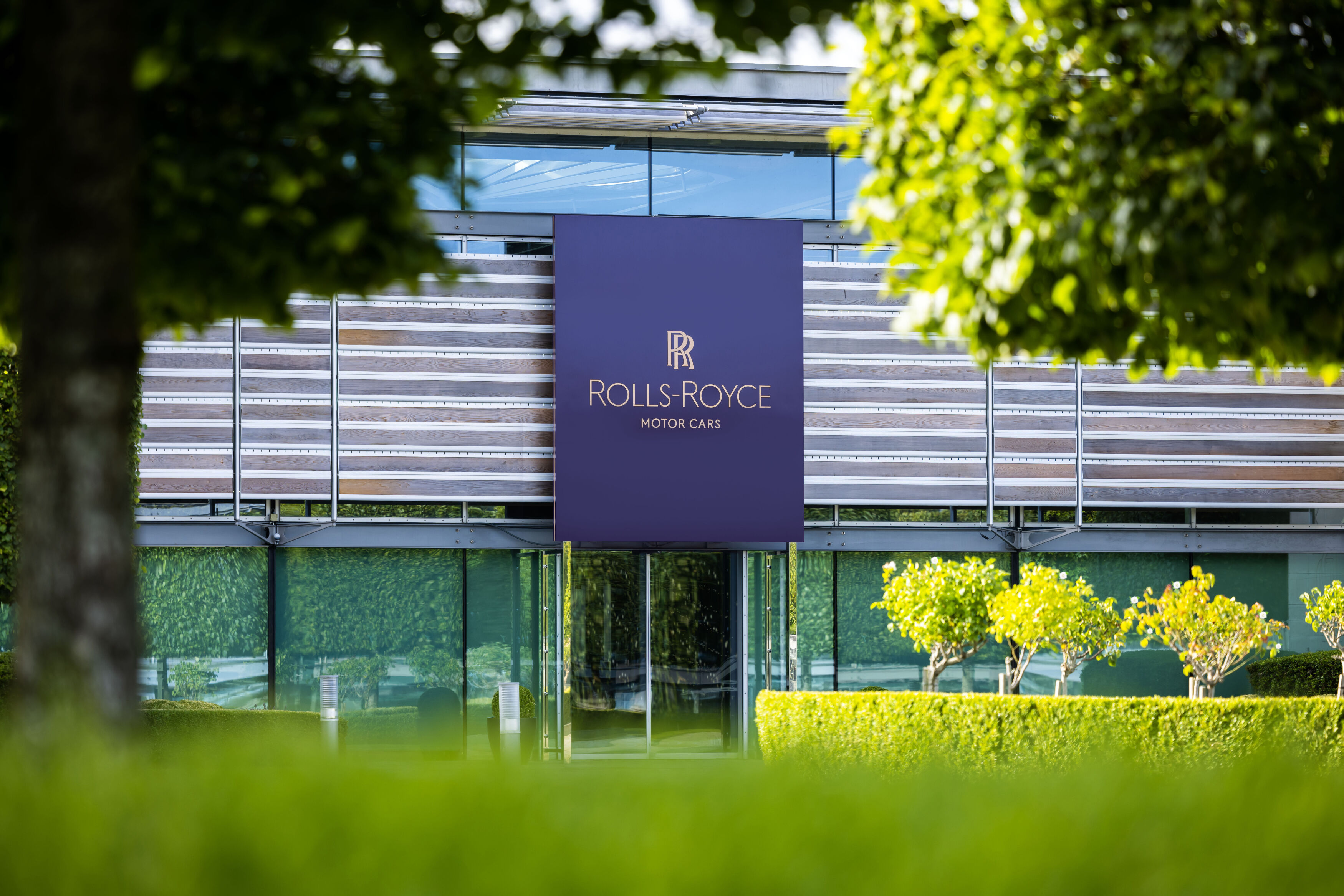 The Rolls-Royce Motor Cars global headquarters in Goodwood