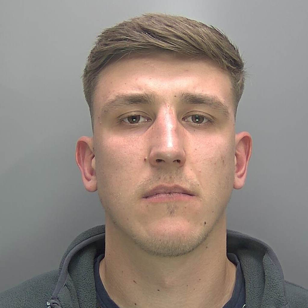 Police mugshot of Deividas Fiodorovas, 36, who was jailed over his role in a burglary spree across Essex and Hertfordshire in April 2024 