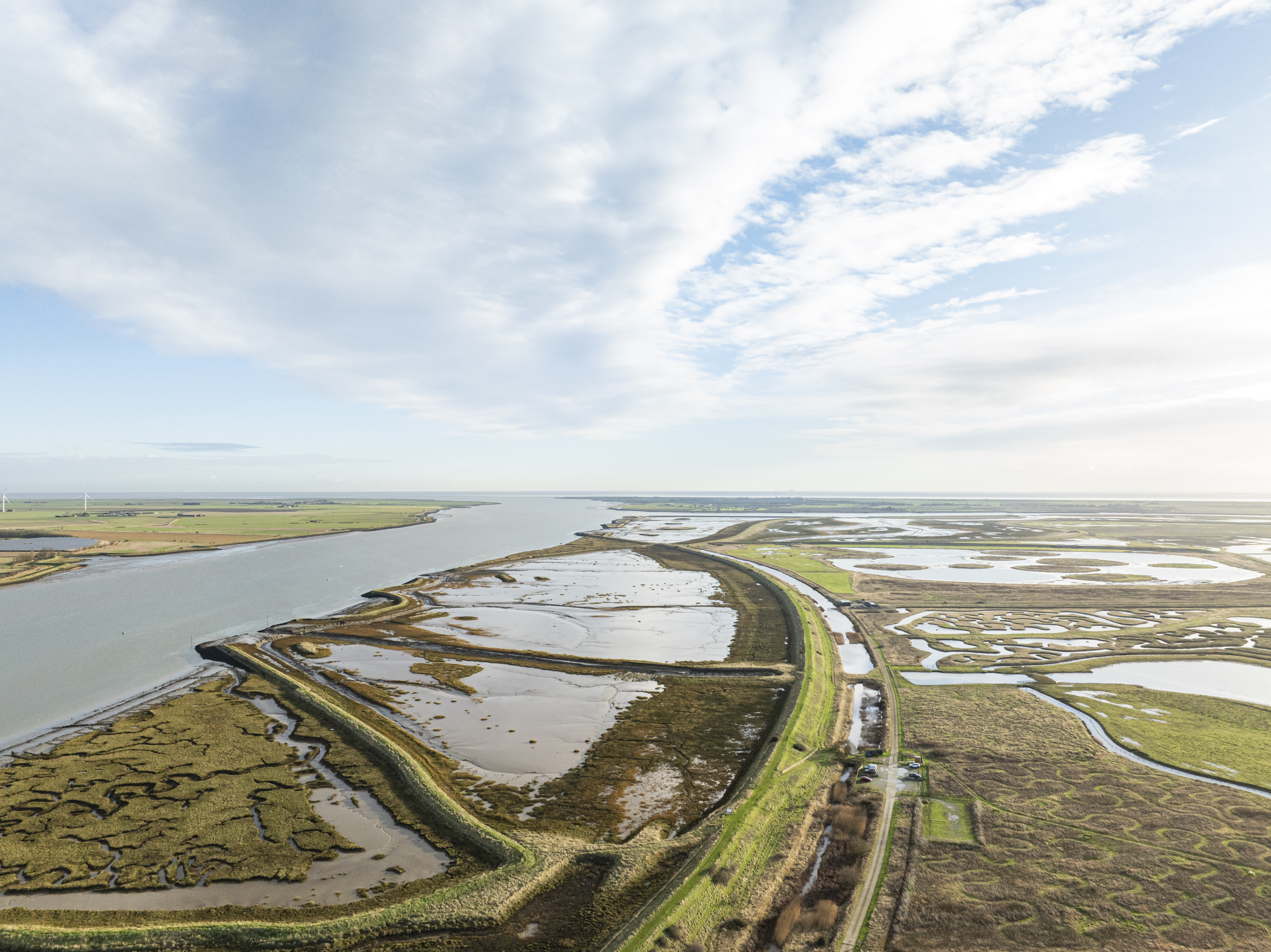 RSPB Wallasea Island Nature Reserve, Essex. (Ben Andrew/ RSPB/ PA)