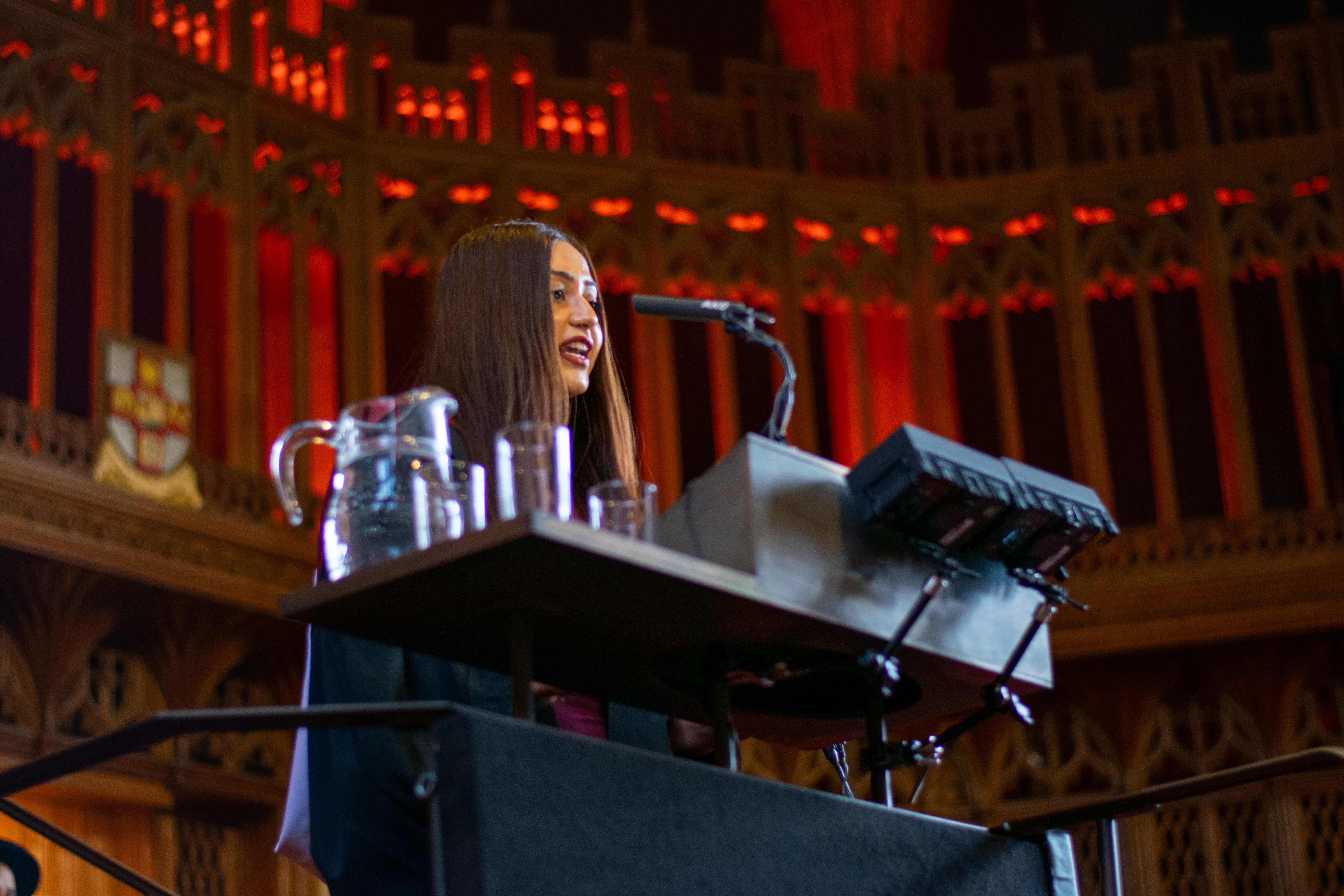 Miss Chopra addressed students at her graduation University of Bristol/PA)