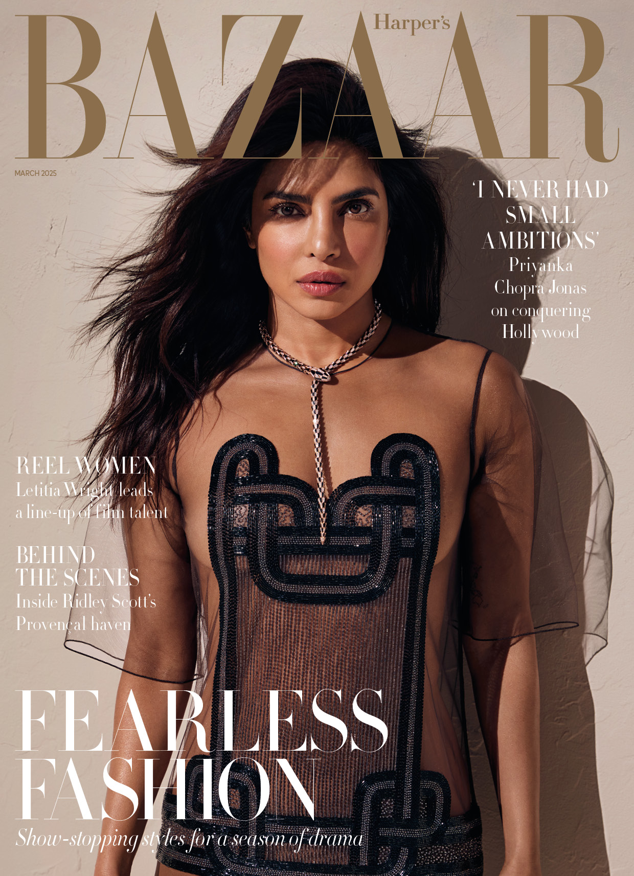 The March issue of Harper’s Bazaar UK is on sale from 06 February’