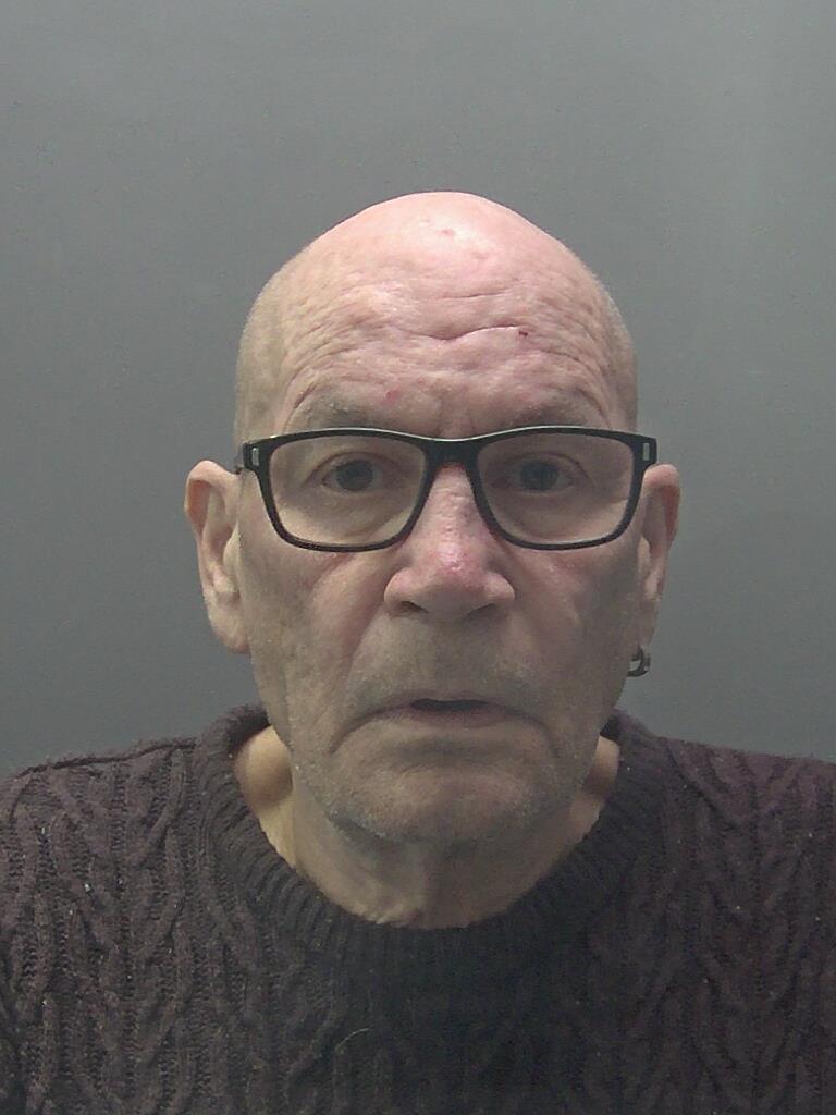 David Newton, 70, of Magazine Close, Wisbech, who was found guilty of the murder of 86-year-old widow Una Crown in 2013 (Cambridgeshire Police/ PA)