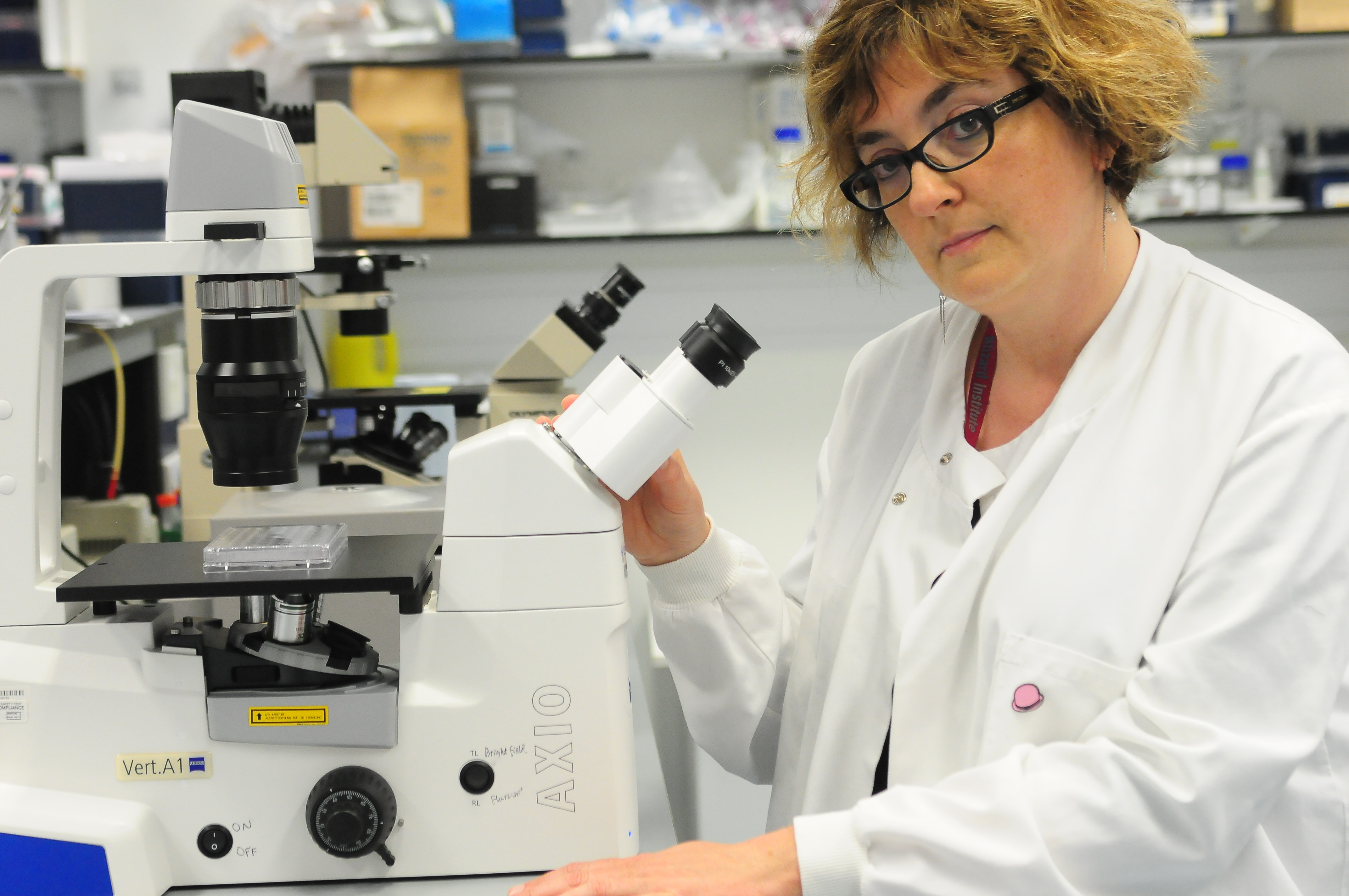 Professor Silvia Marino QMUL lab tour July 2016