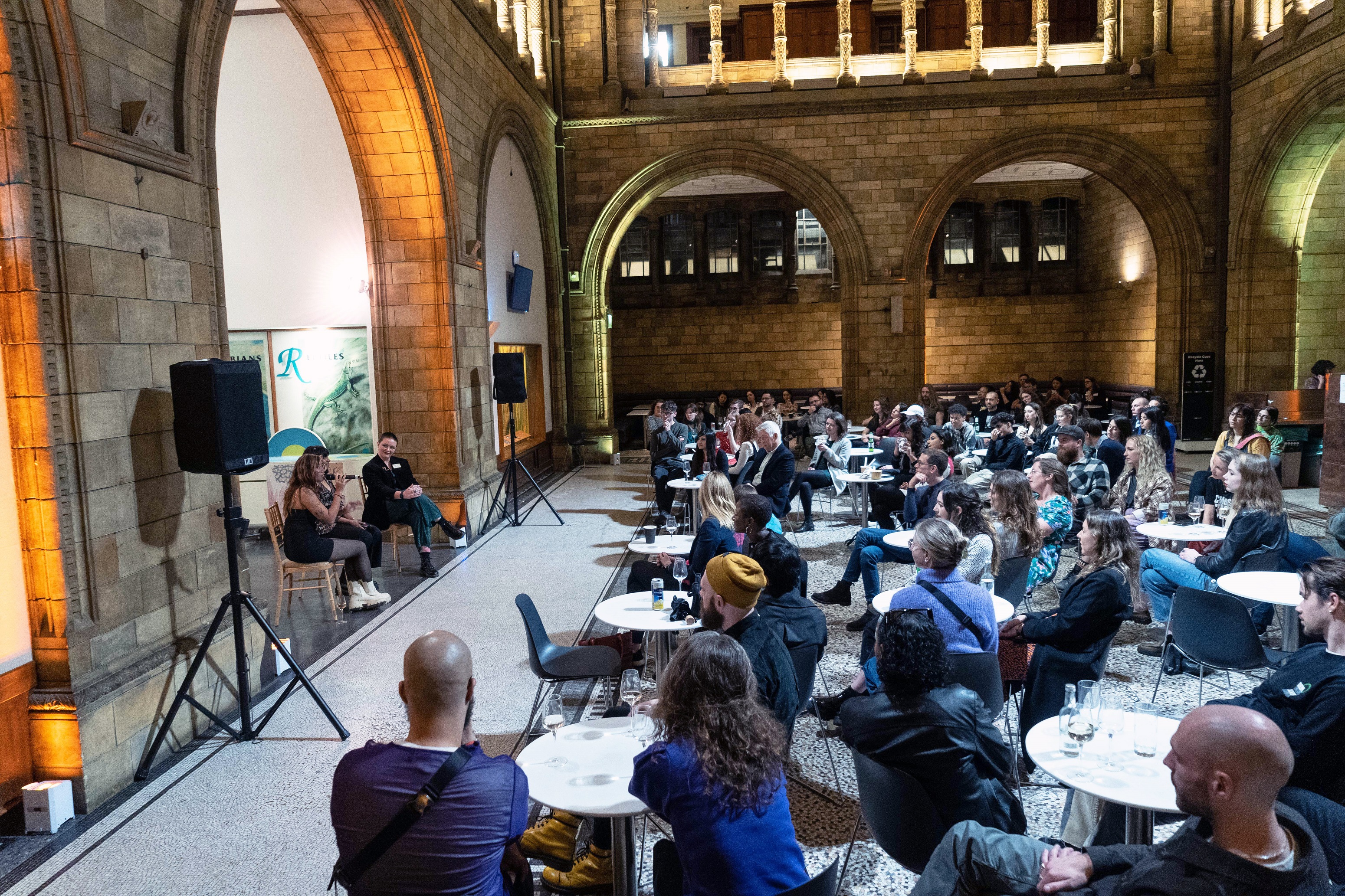 A celebration event as part of the Natural History Museum's youth climate programme, Generation Hope