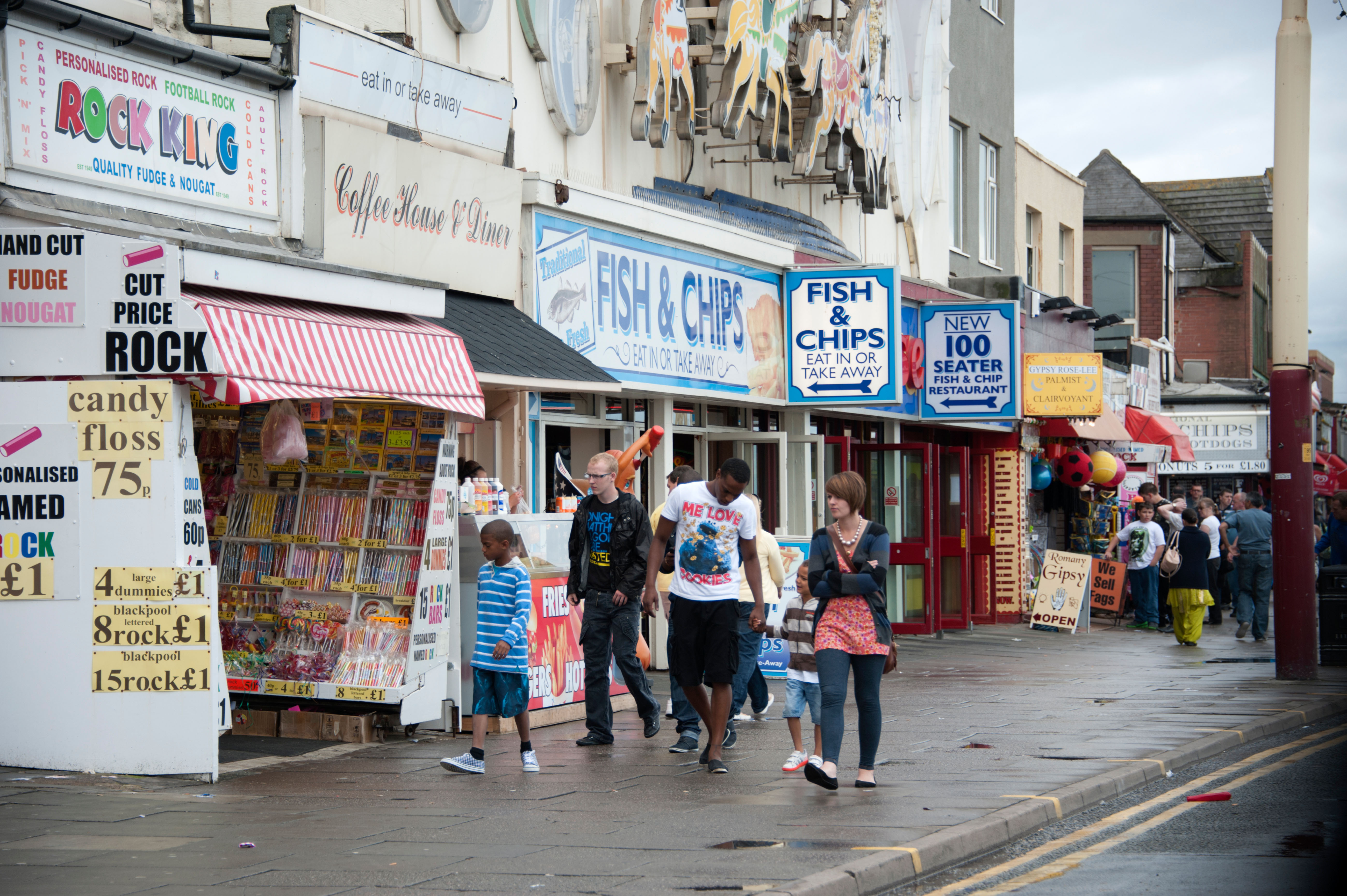 Fast food shops in Blackpool 