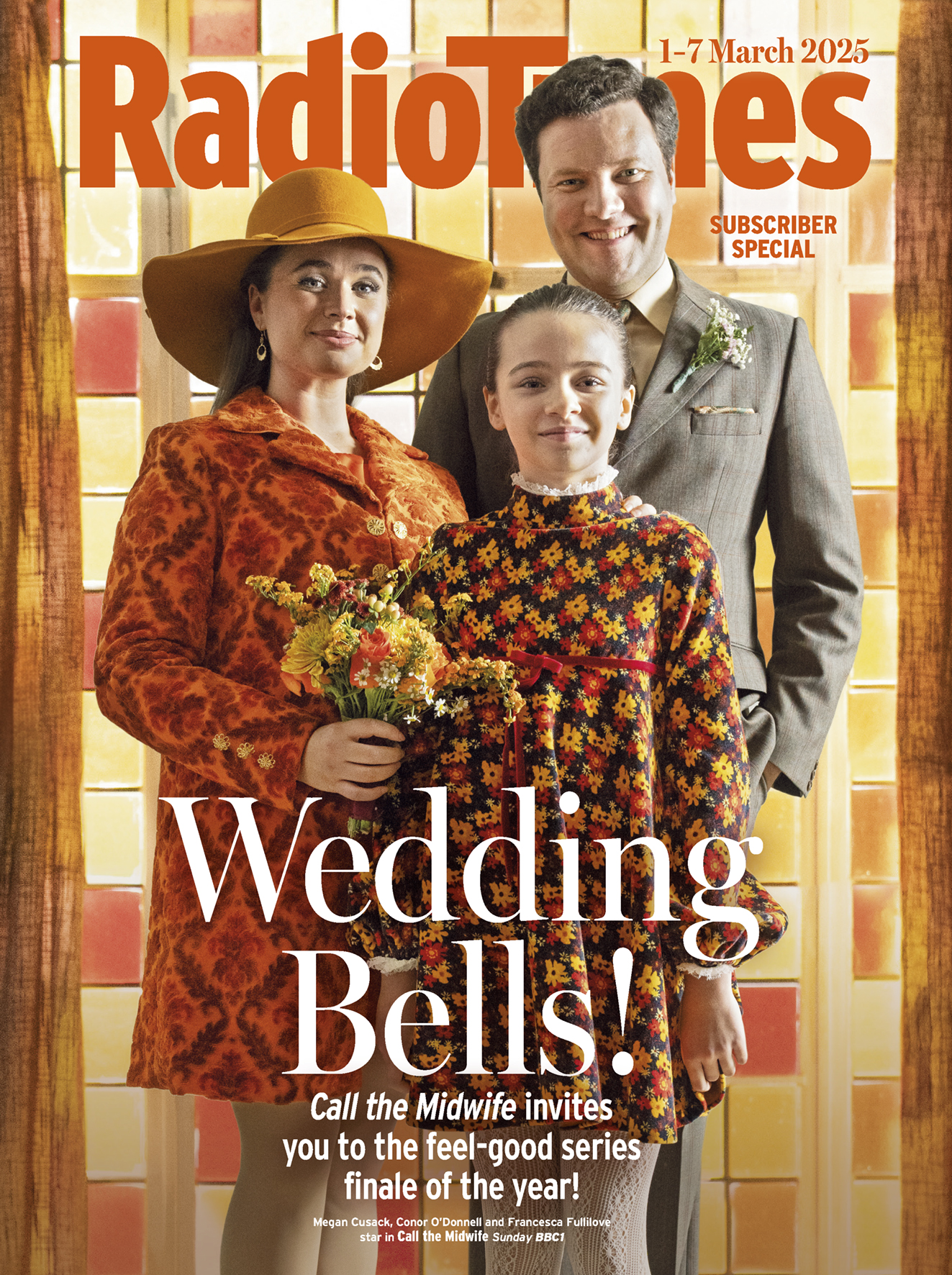 Radio Times cover featuring Call The Midwife actors