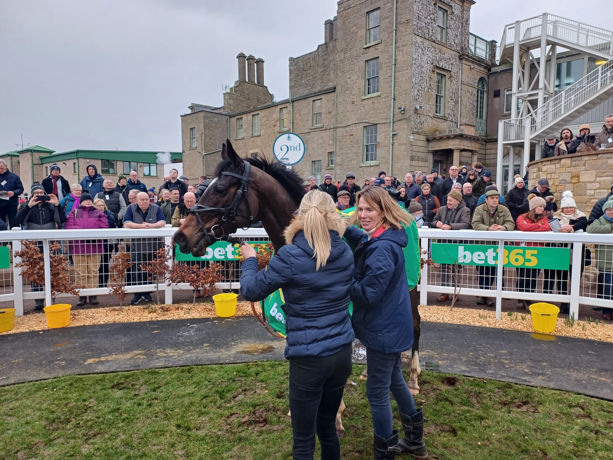 Cracking Rhapsody after winning at Kelso 