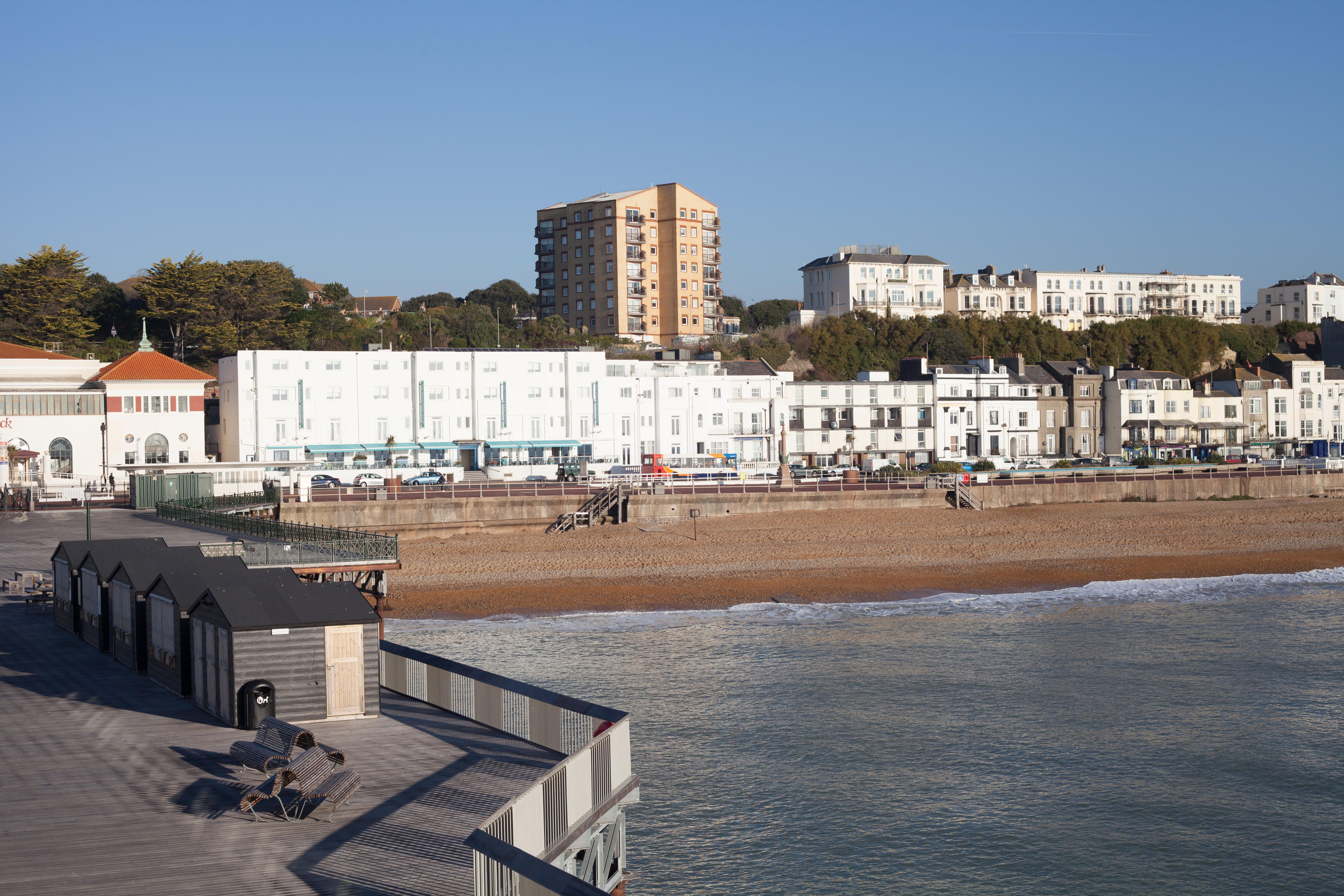 Hastings beach